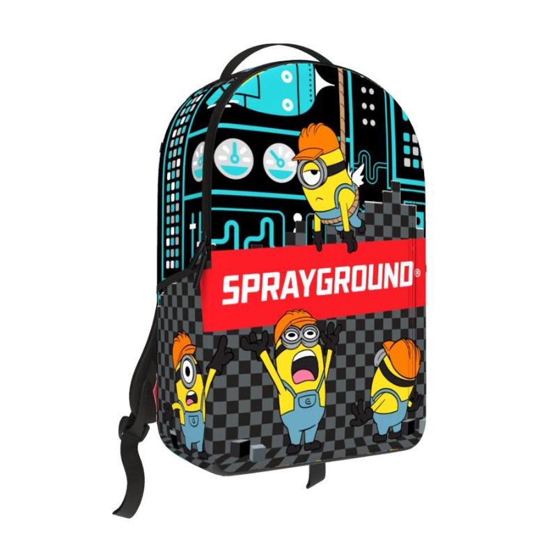 Sprayground and Minion sign Backpack
