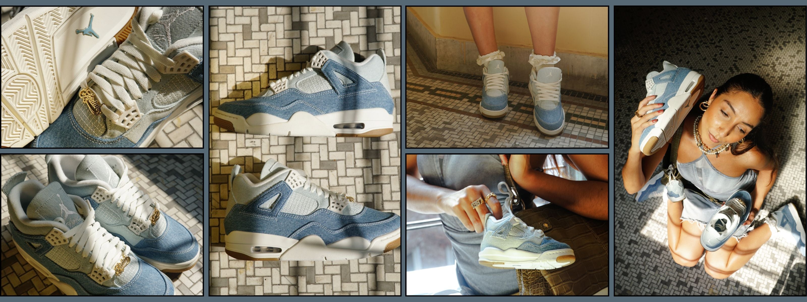 スニーカー JILLSTUART [BAY] Mesh Platform Sneakers 5BJH161 Wholesale Size:4.5-8.5 Women Fashion Color Blocking Lace-up