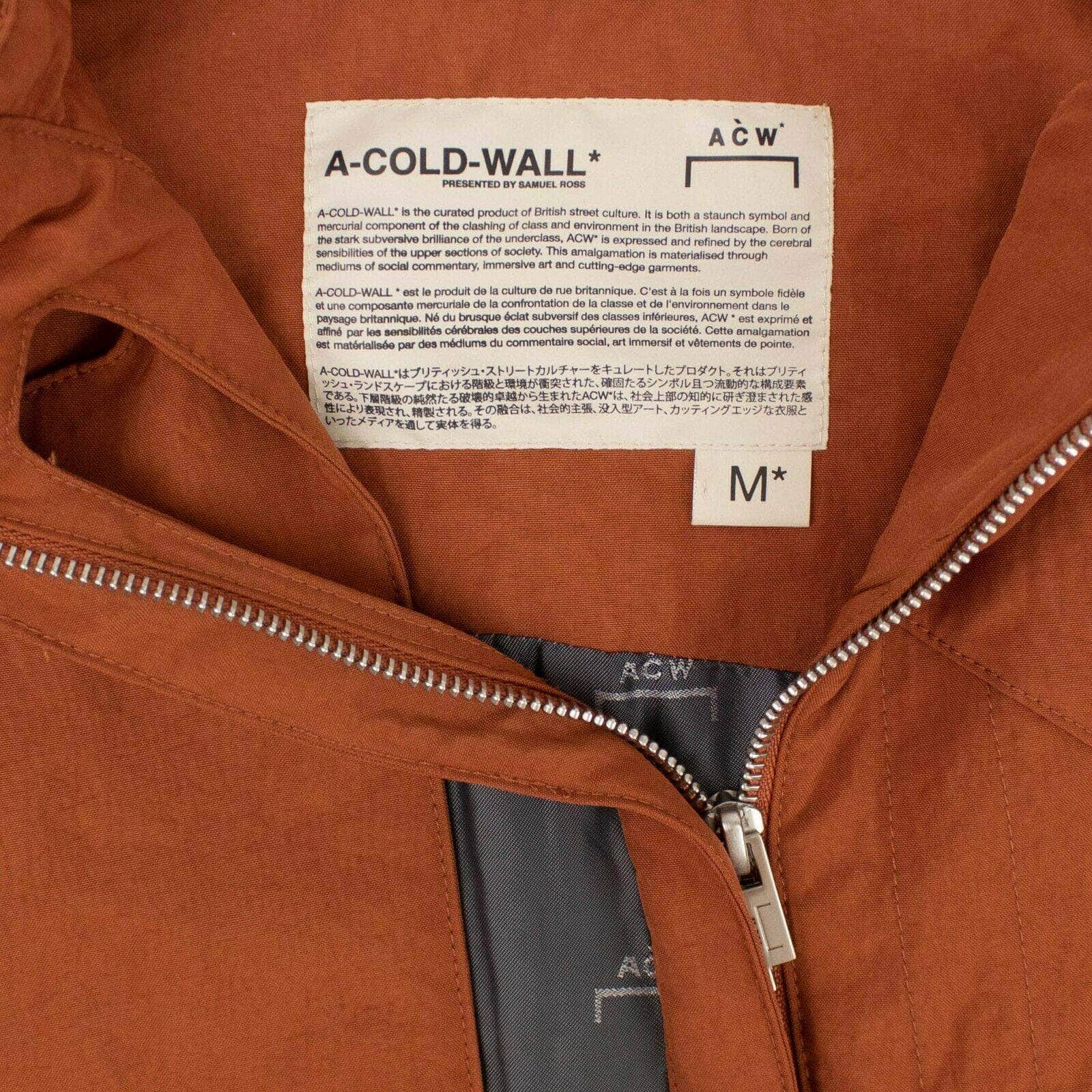 A-COLD-WALL* 750-1000, a-cold-wall, channelenable-all, chicmi, couponcollection, main-clothing, size-m, size-s, uncategorized A-COLD-WALL* Rust Cut-Out Jacket