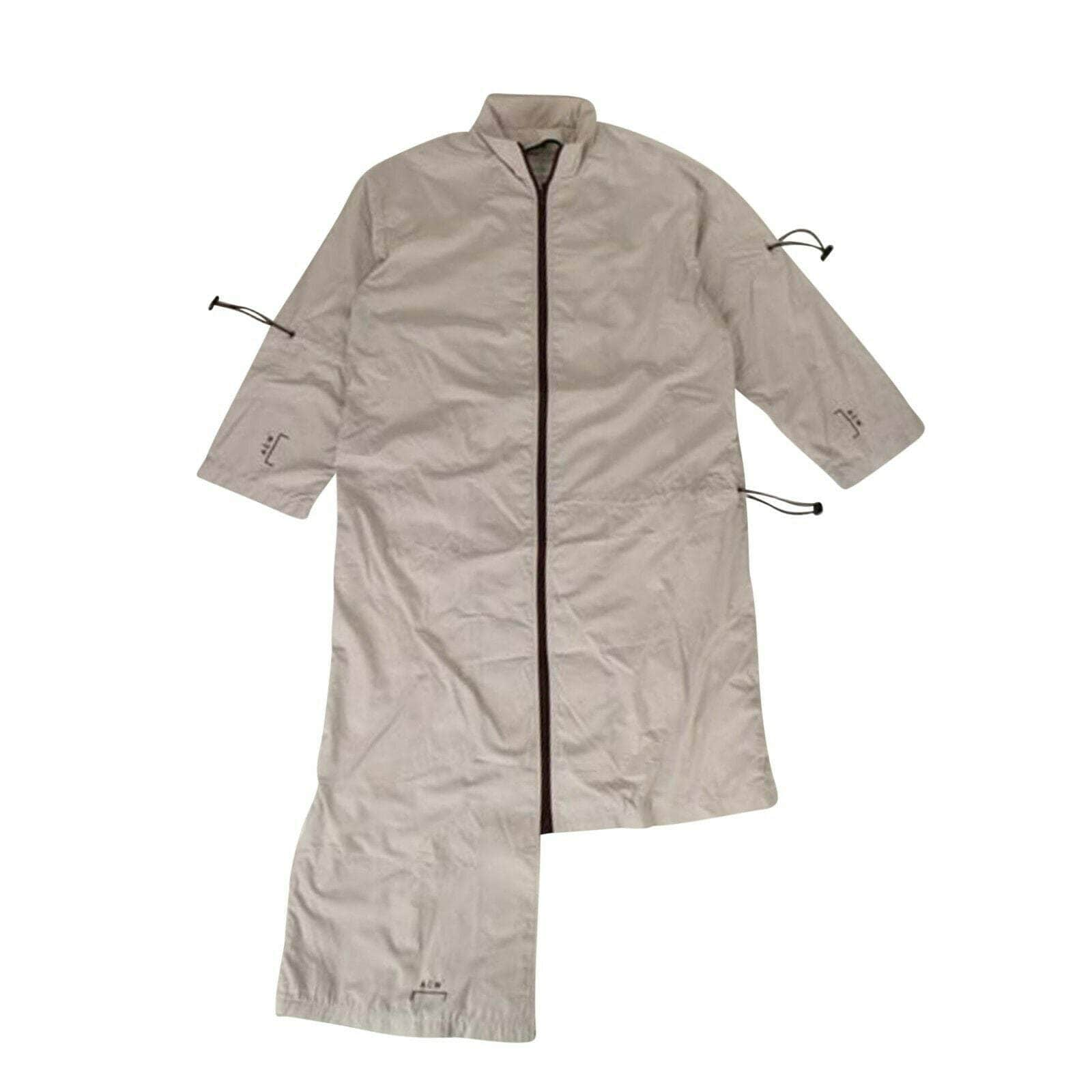 A-COLD-WALL* 87AB-ACW-1028/S NWT A-COLD-WALL* Light Gray Asymmetric Drawstring Jacket Size S $800 87AB-ACW-1028/S