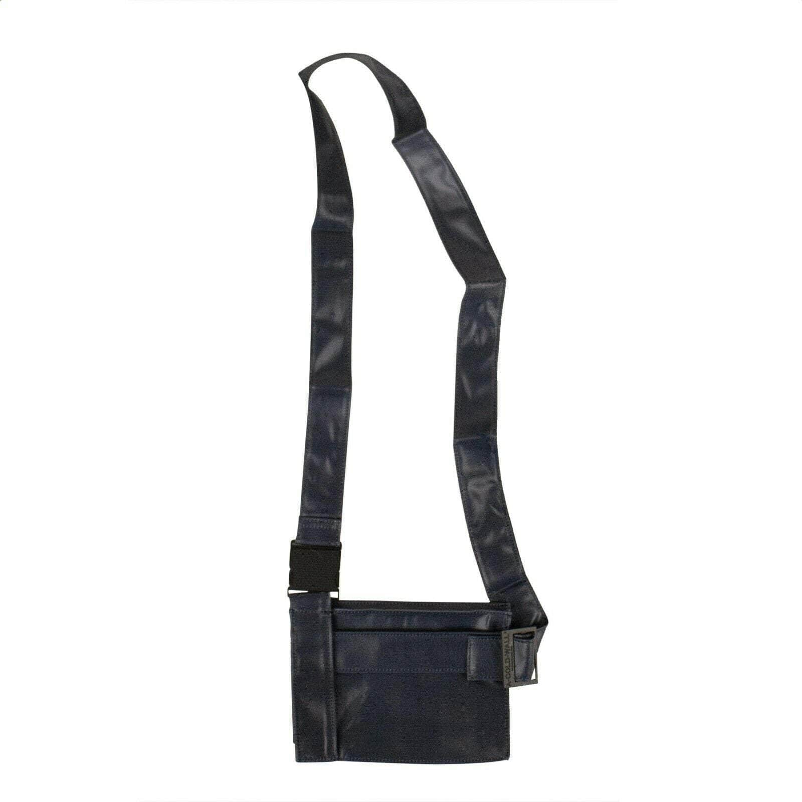 A-COLD-WALL* a-cold-wall, couponcollection, gender-mens, main-handbags, under-250 Leather Utility Crossbody Bag - Blue 87AB-ACW-3008 87AB-ACW-3008