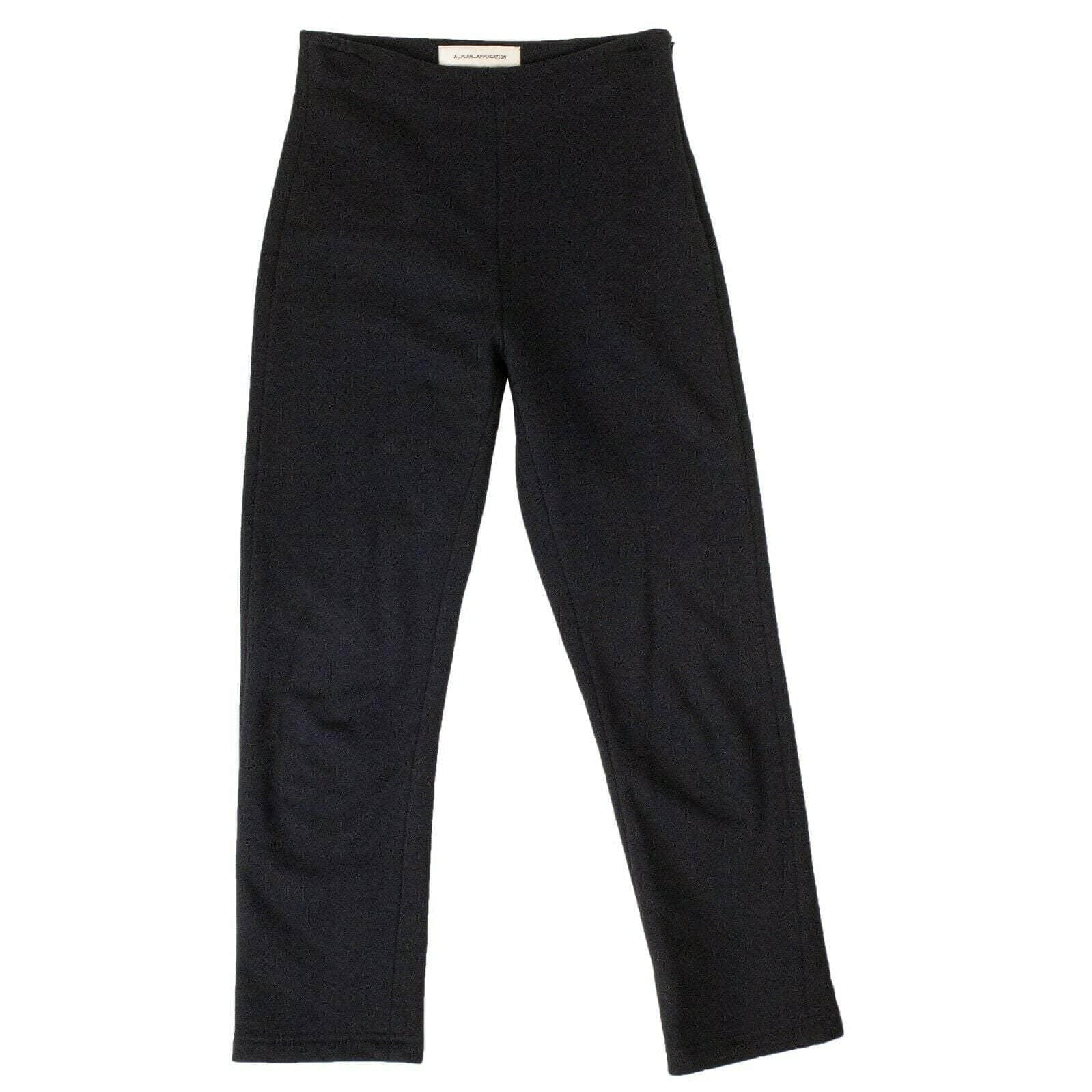 A_Plan_Application 82NGG-AP-1017/S NWT A_Plan_Application Navy Blue Cropped Cigarette Pants Size S $490 82NGG-AP-1017/S