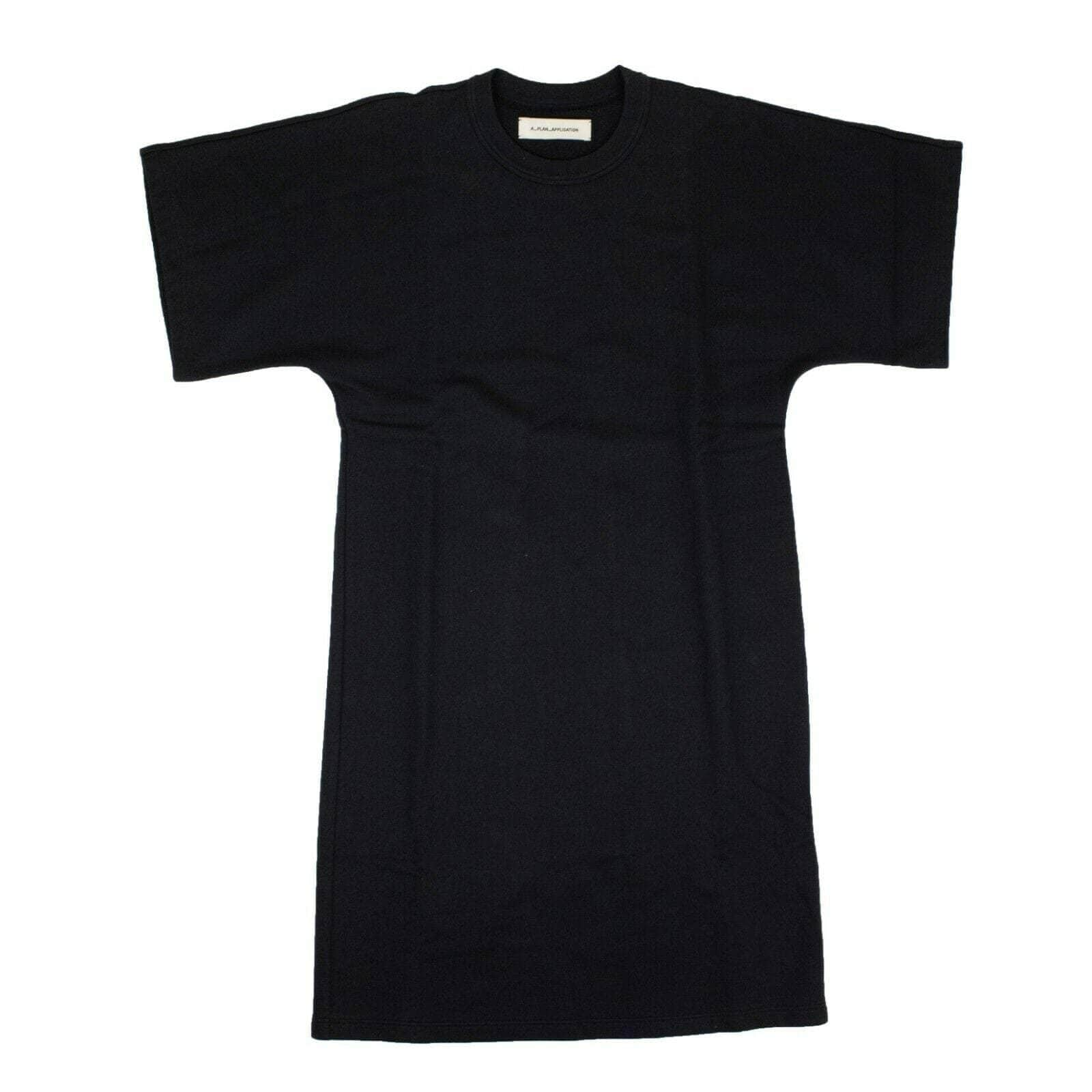 A_Plan_Application 82NGG-AP-20/S NWT A_PLAN_APPLICATION Navy Blue Cotton T-shirt Dress Size S $405 82NGG-AP-20/S