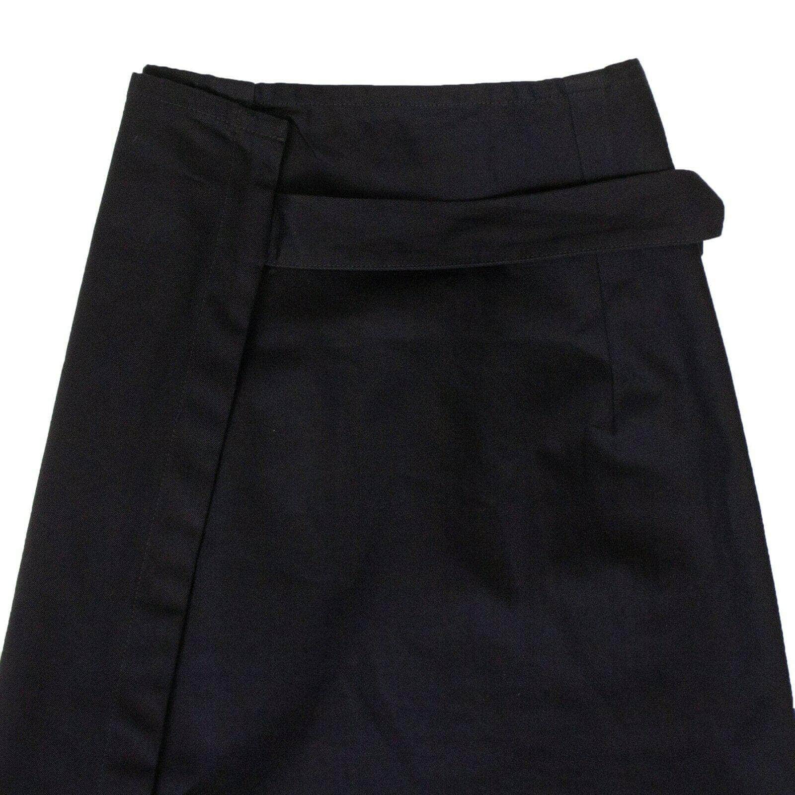 A_Plan_Application a_plan_application, channelenable-all, chicmi, couponcollection, gender-womens, july4th, main-clothing, size-s, under-250, womens-a-line-skirts S Women's Black High Waisted Wrap Midi Skirt 82NGG-AP-3/S 82NGG-AP-3/S