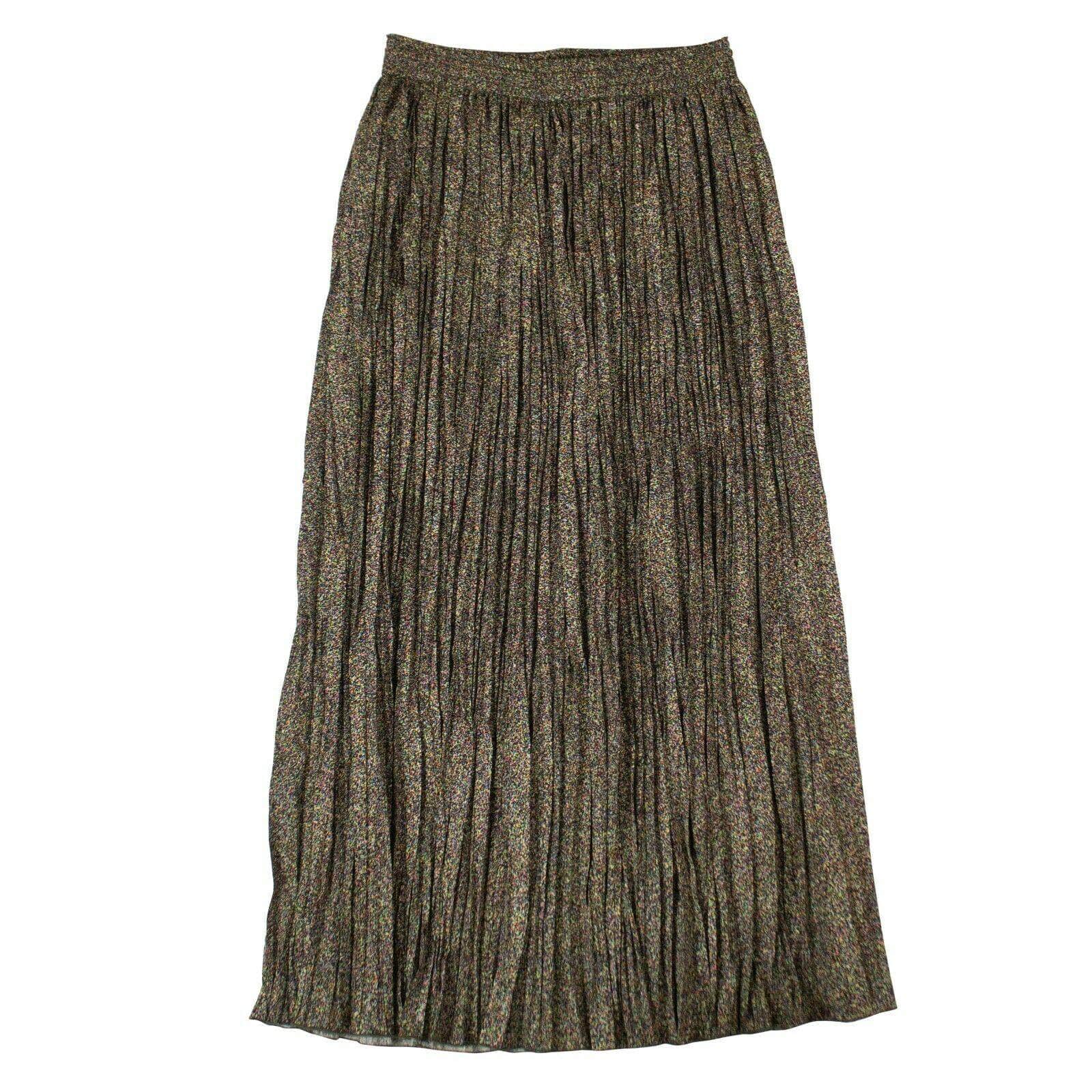 A_Plan_Application a_plan_application, channelenable-all, chicmi, couponcollection, gender-womens, july4th, main-clothing, size-s, under-250, womens-pleated-skirts S Multicolored Pleated Midi Skirt 82NGG-AP-4/S 82NGG-AP-4/S