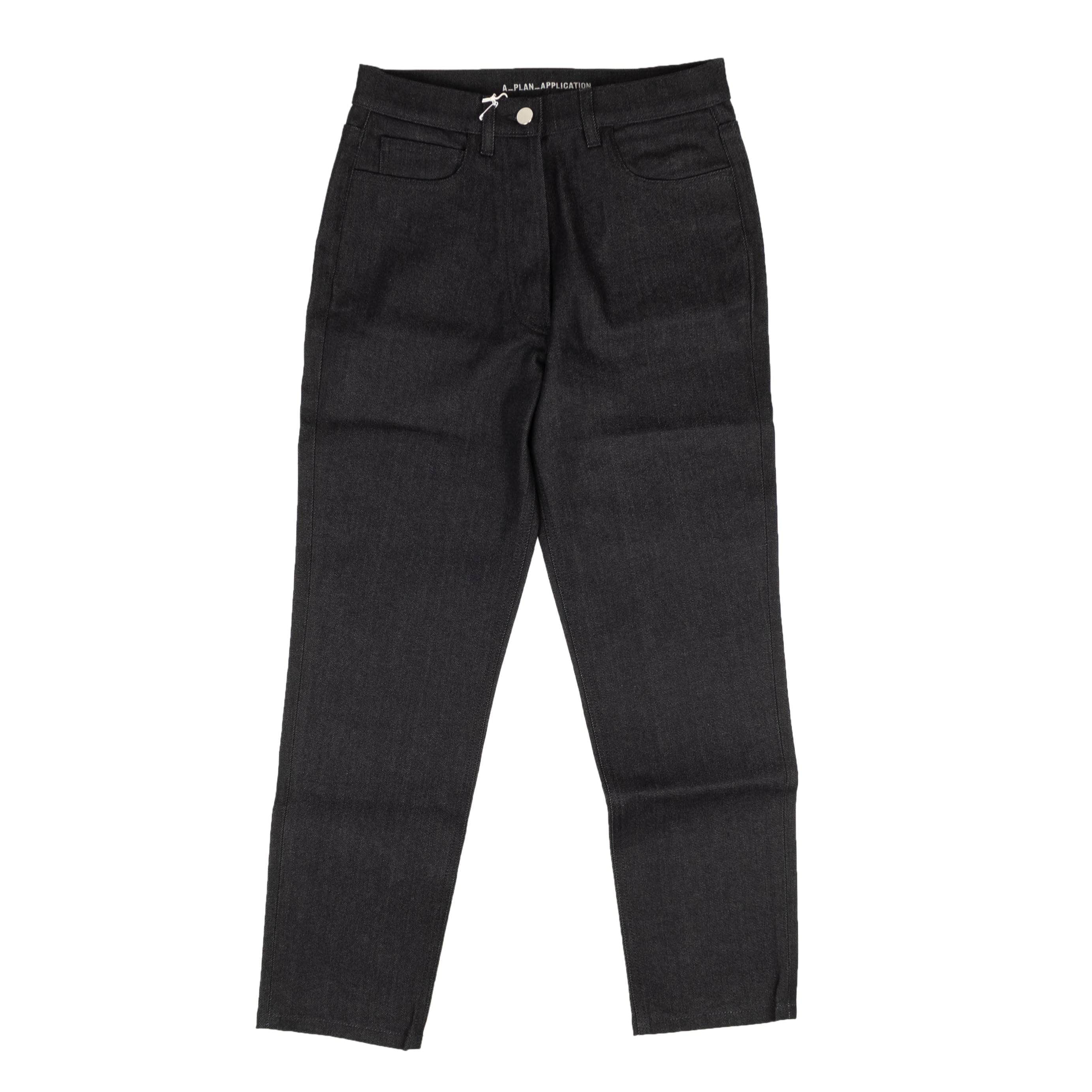 A_Plan_Application a_plan_application, channelenable-all, chicmi, couponcollection, gender-womens, main-clothing, size-26, size-27, under-250, womens-straight-jeans Blue Cotton Denim Straight Jeans
