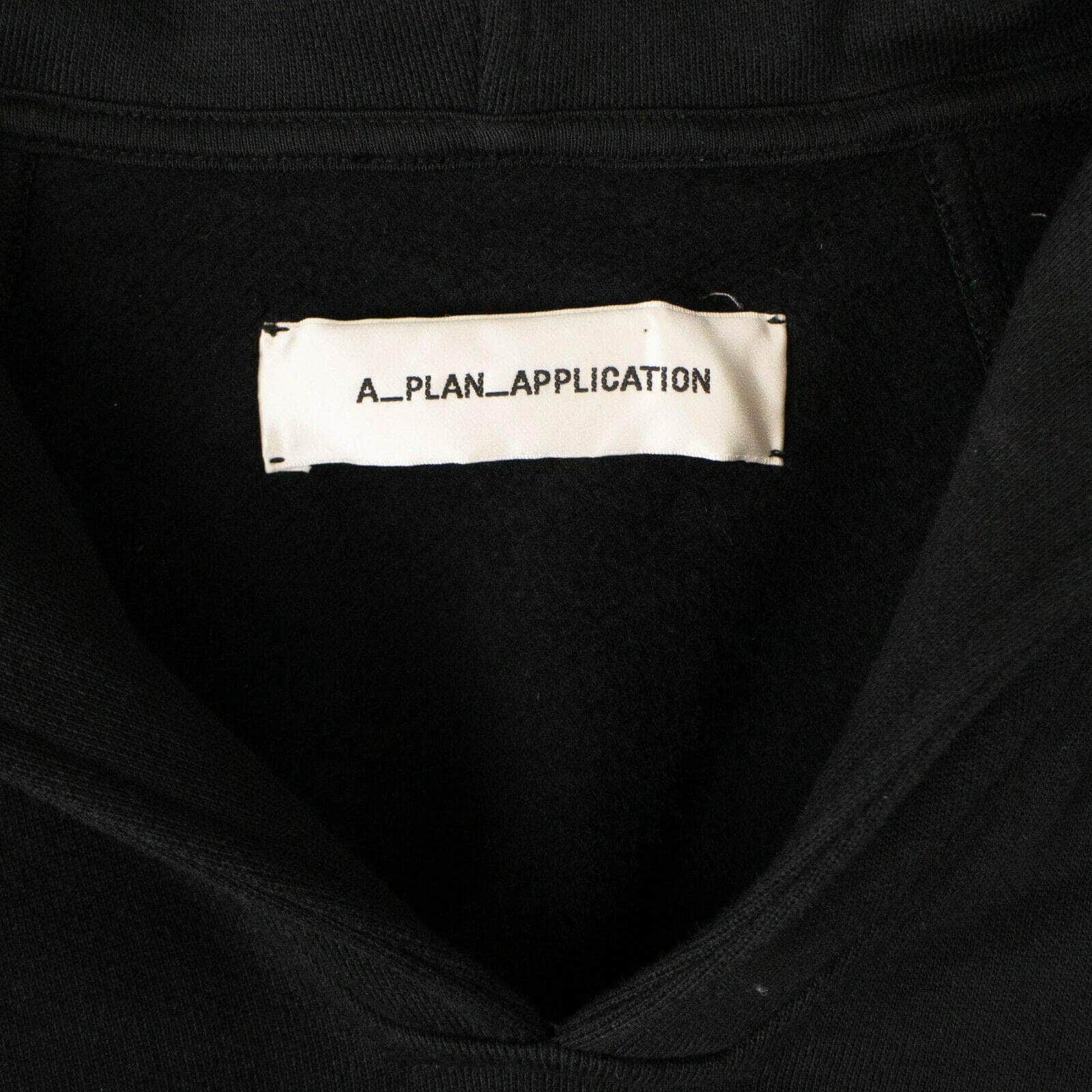 A_PLAN_APPLICATION a_plan_application, channelenable-all, couponcollection, gender-womens, main-clothing, size-s, under-250 S Black Cotton Long Sleeve Hooded Midi Dress 82NGG-AP-11/S 82NGG-AP-11/S