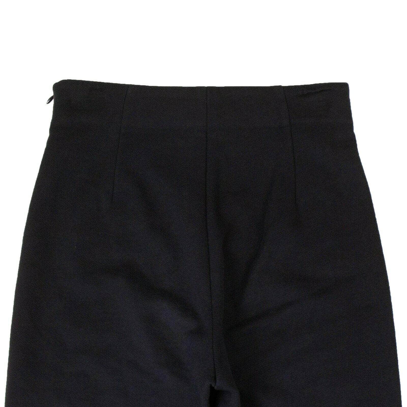 A_PLAN_APPLICATION a_plan_application, channelenable-all, couponcollection, gender-womens, main-clothing, size-s, under-250, womens-skinny-pants S Navy Blue Cropped Cigarette Pants 82NGG-AP-1017/S 82NGG-AP-1017/S
