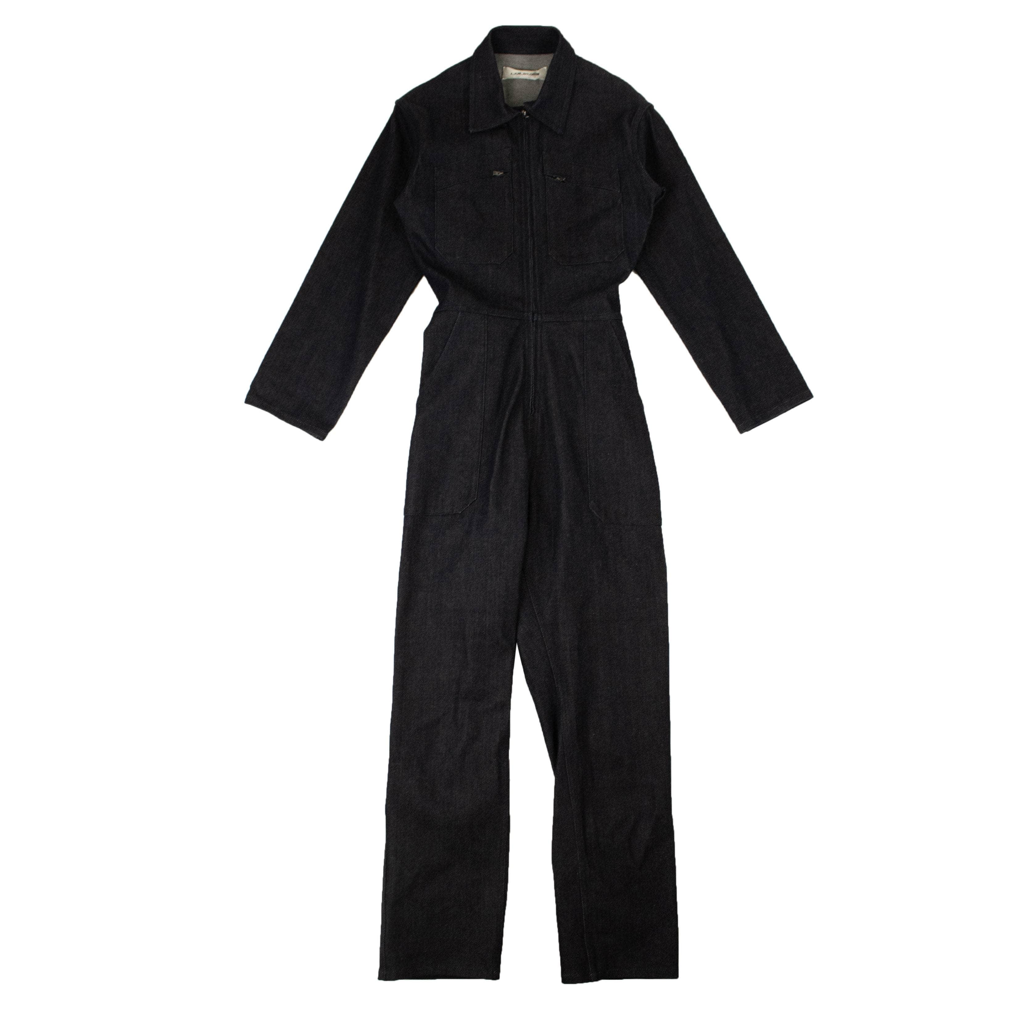 A_Plan_Application APA-XTPS-0001/XS NWT A_Plan_Application Blue Denim Fitted Jumpsuit Size XS $1330 APA-XTPS-0001/XS