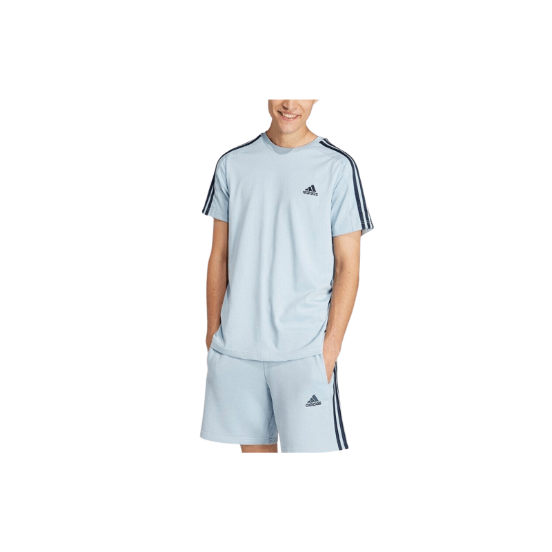 Adidas Apparel Adidas Essentials Single Jersey 3-Stripes T-Shirt - Men's