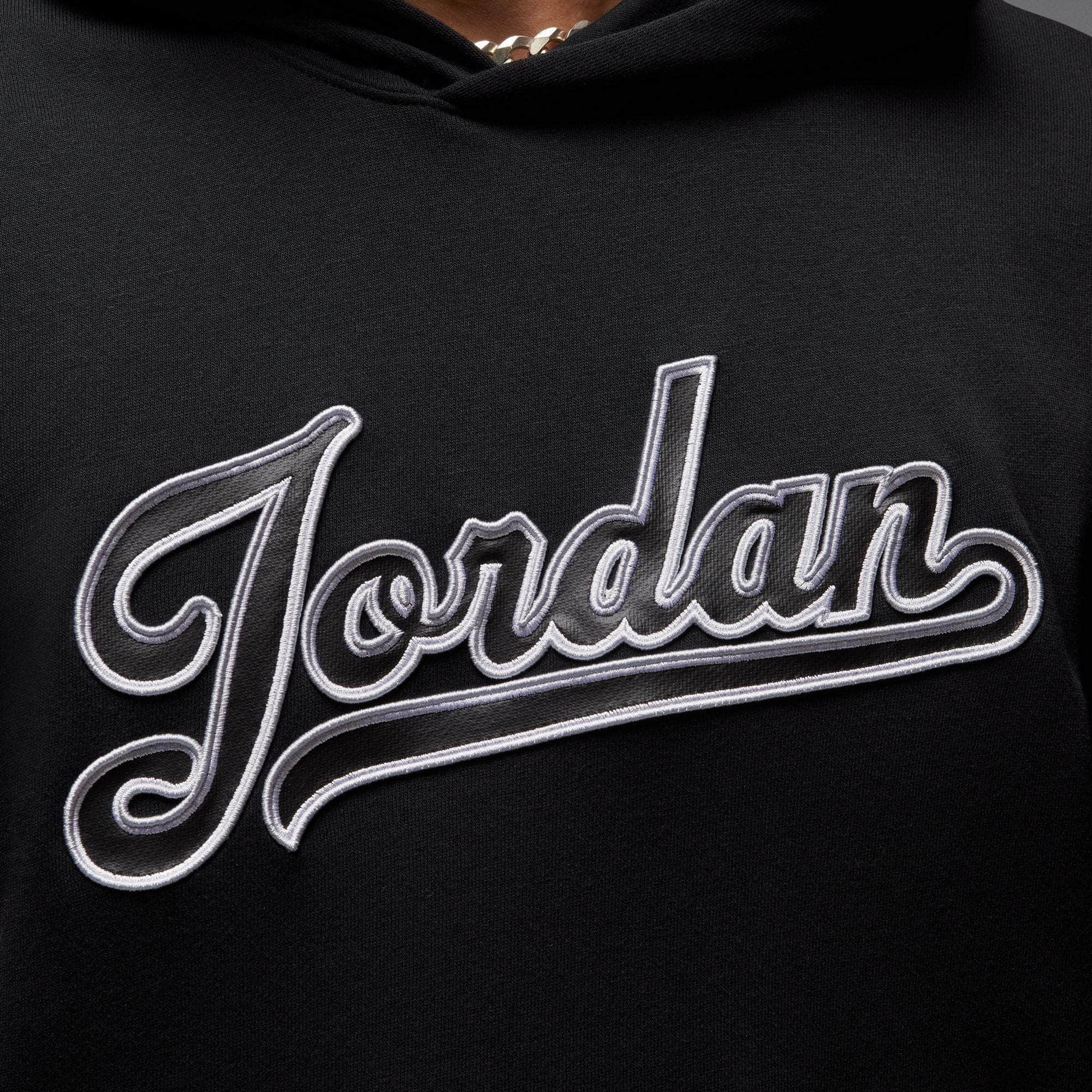 Air Jordan APPAREL Air Jordan Flight MVP Fleece Pullover Hoodie - Men's