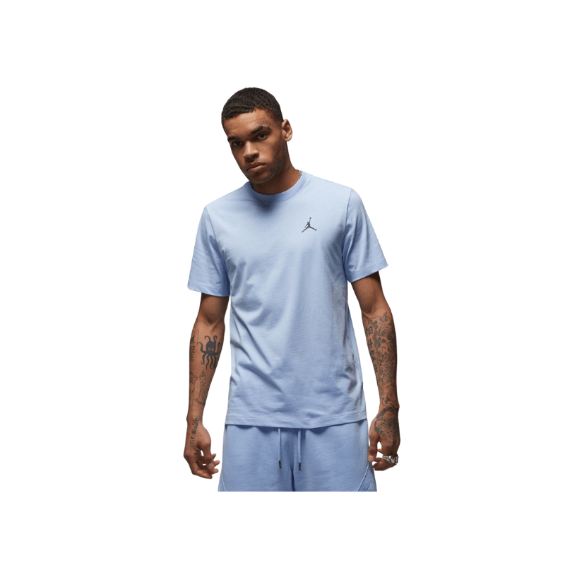 Light blue store jordan t shirt