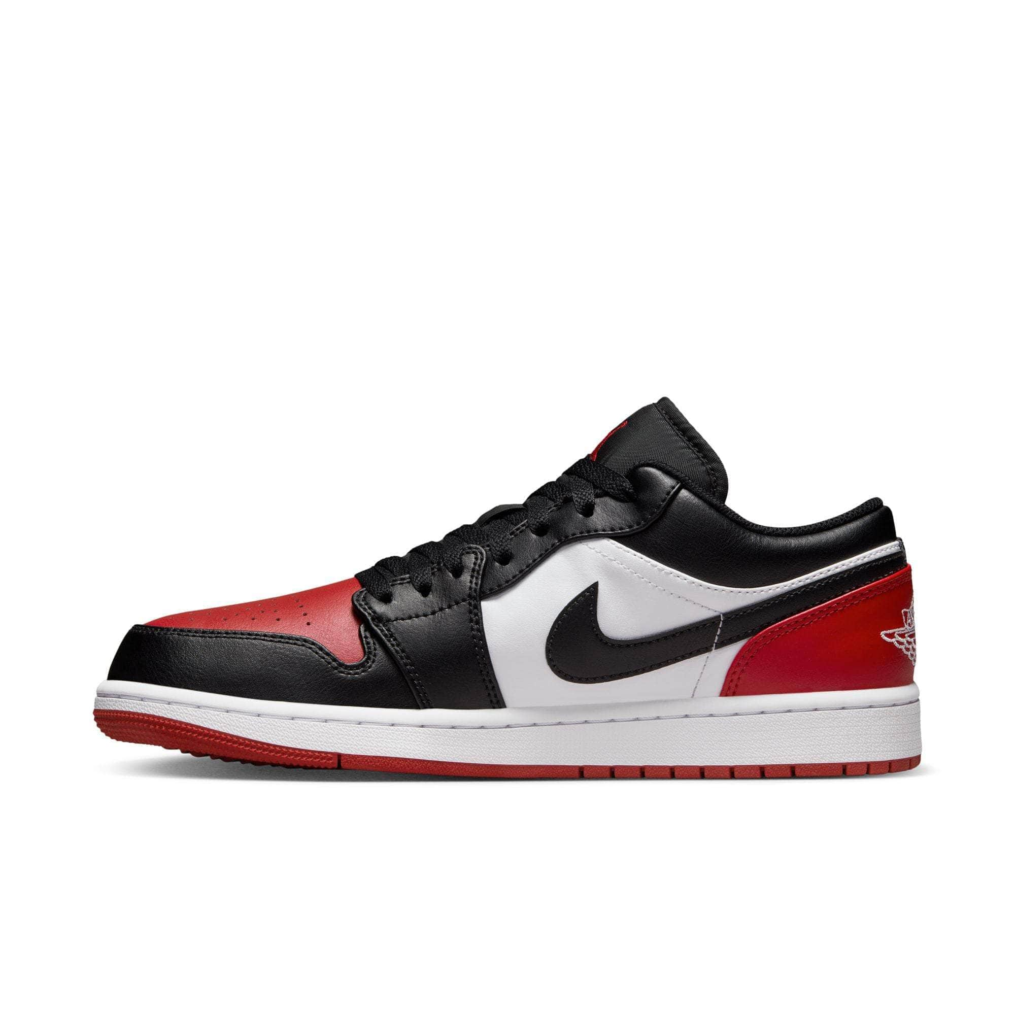 Air Jordan Footwear Air Jordan 1 Low "Bred Toe 2.0" - Men's