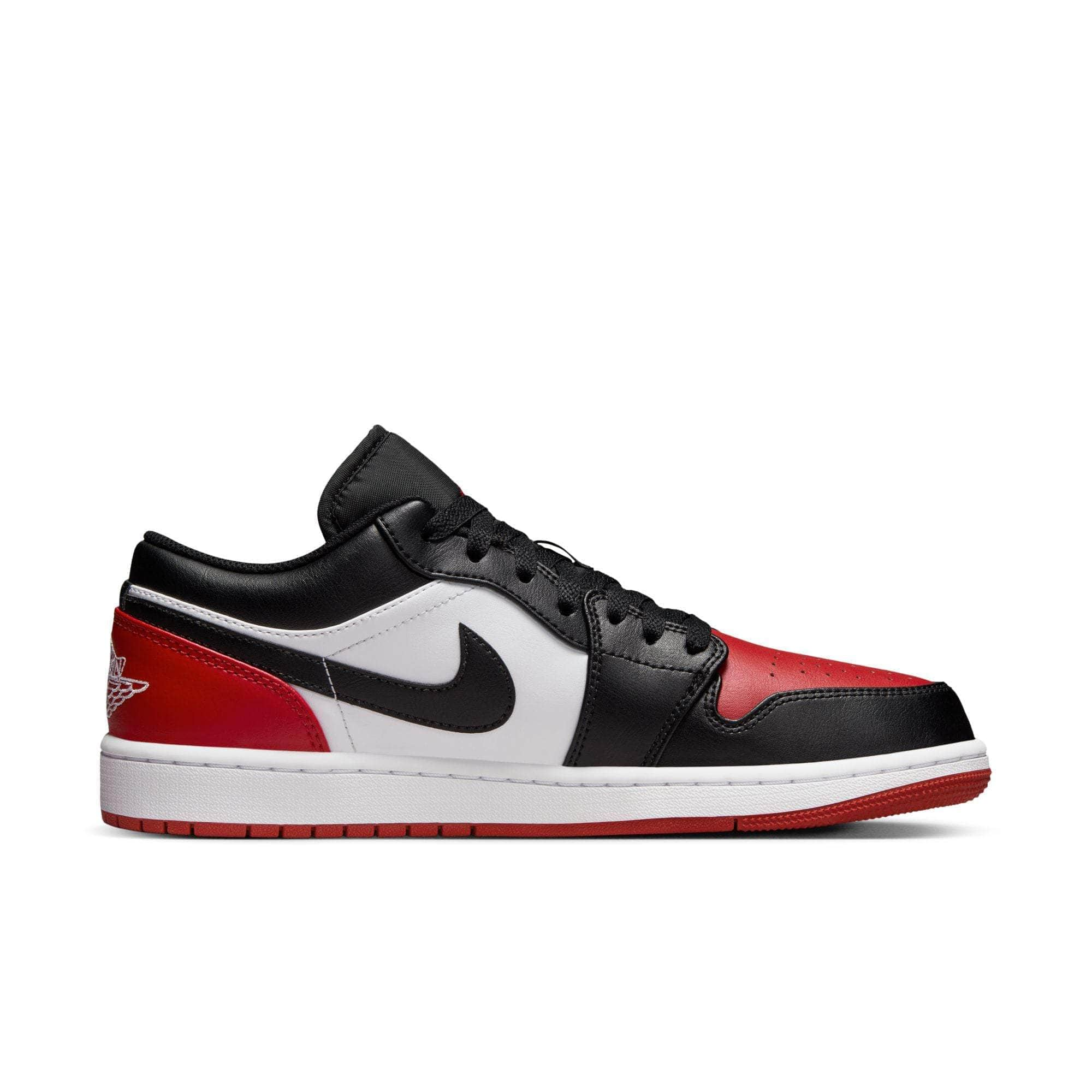 Air Jordan Footwear Air Jordan 1 Low "Bred Toe 2.0" - Men's