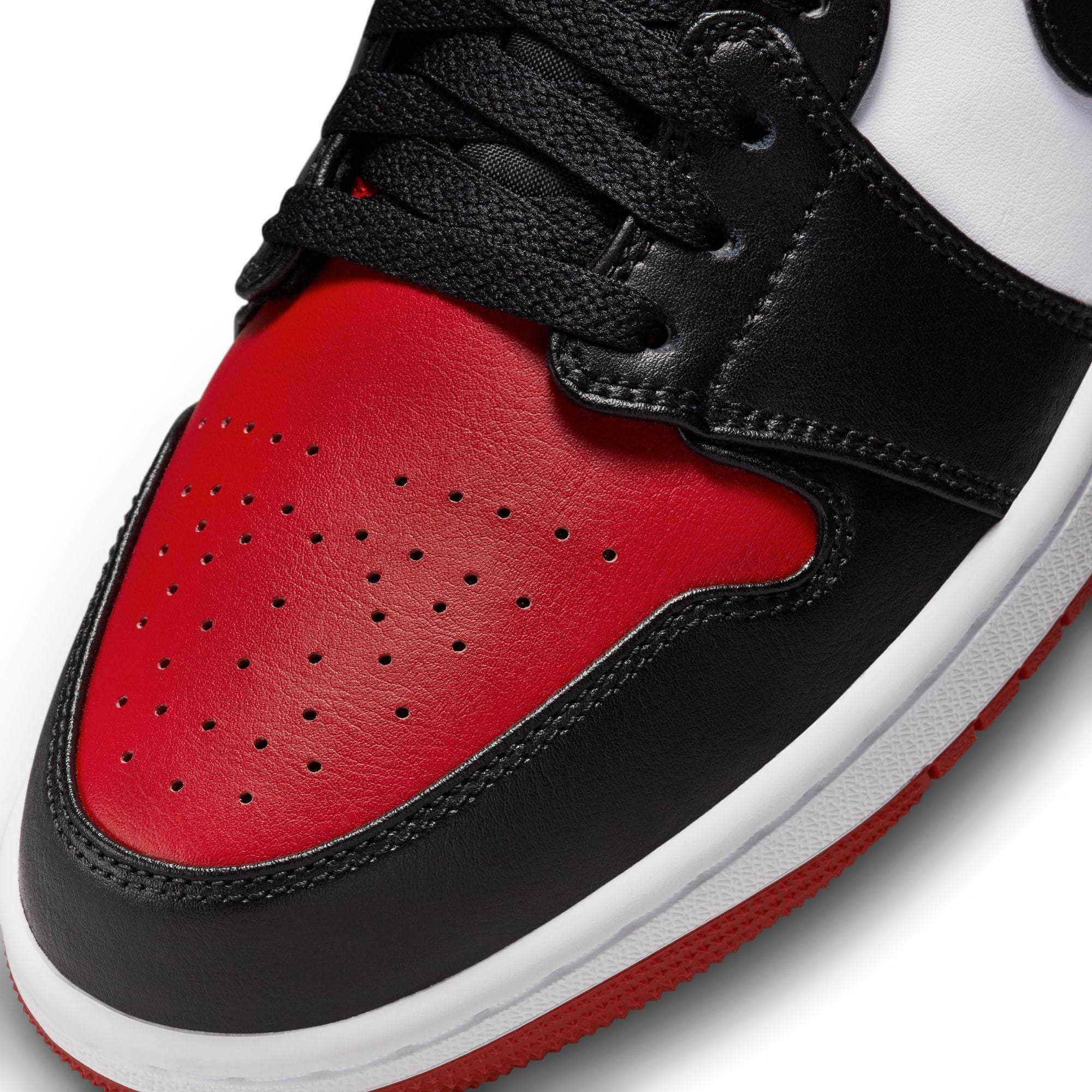 Air Jordan Footwear Air Jordan 1 Low "Bred Toe 2.0" - Men's