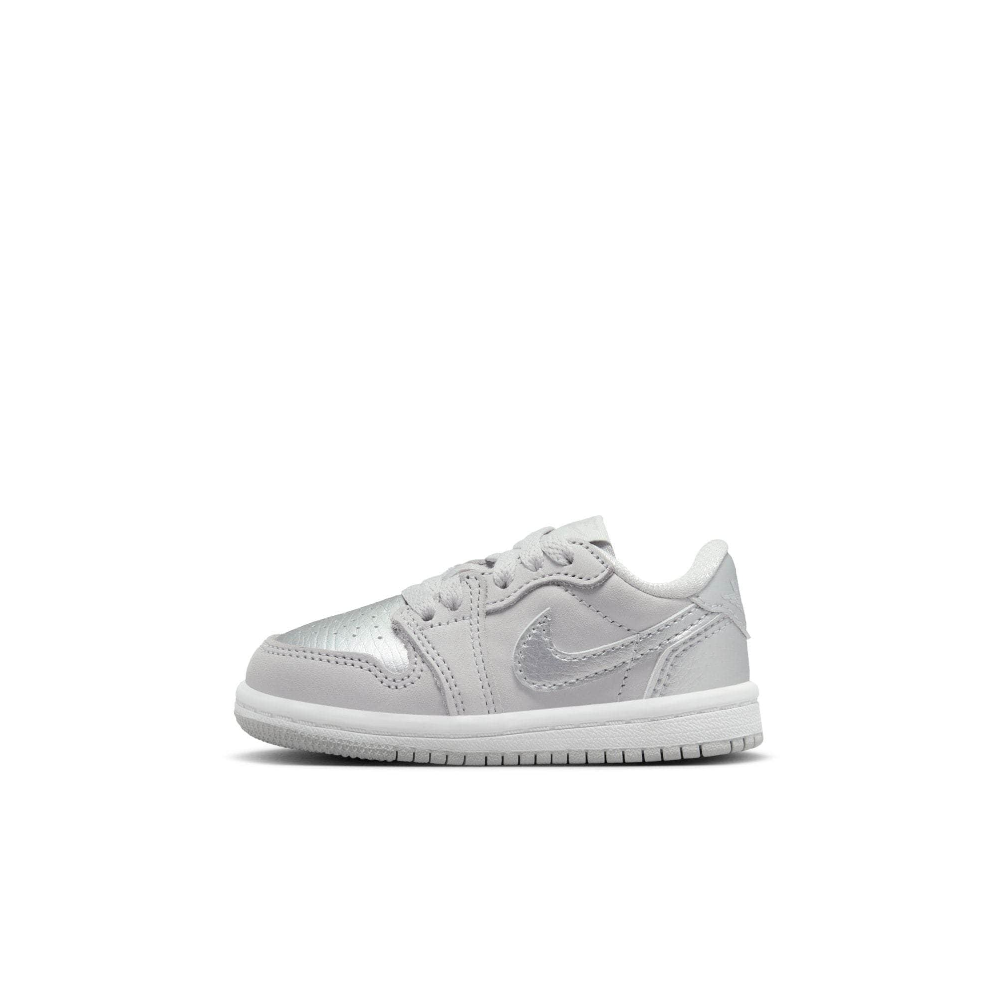 Air Jordan FOOTWEAR Air Jordan 1 Low OG "Silver" - Toddler's TD