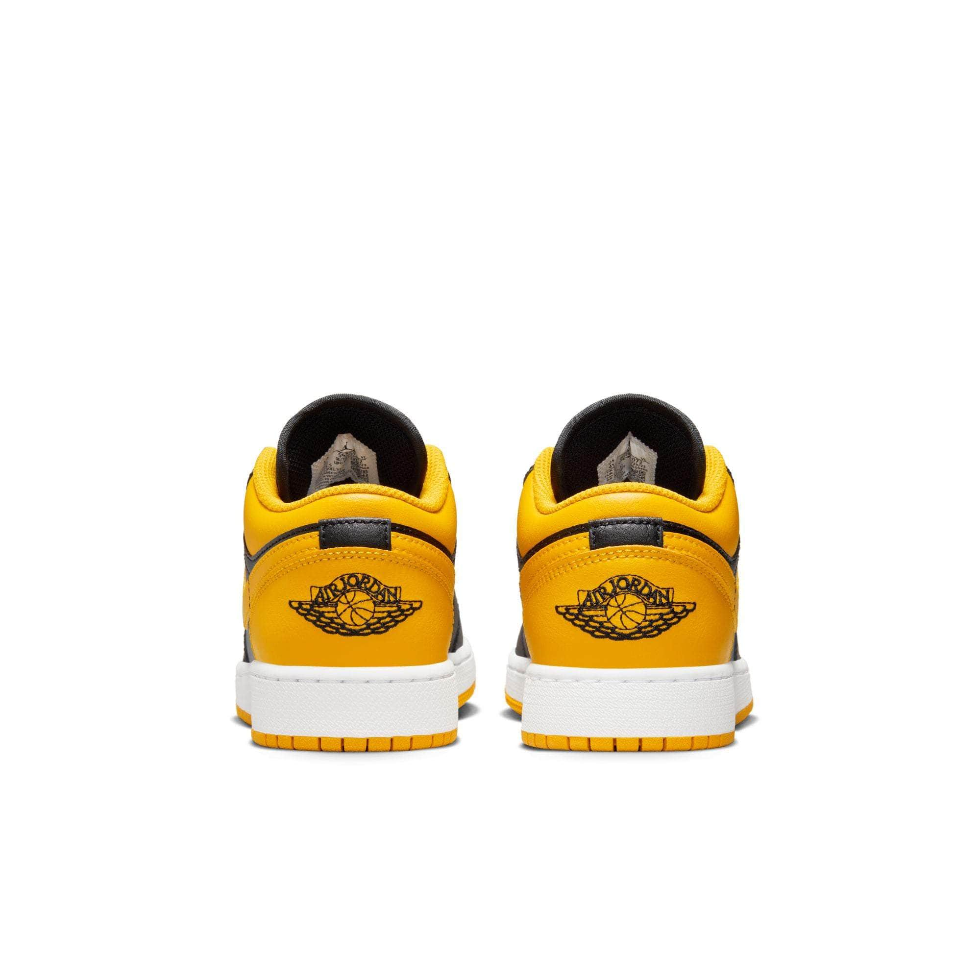 Air jordan 1 yellow and black grade on sale school