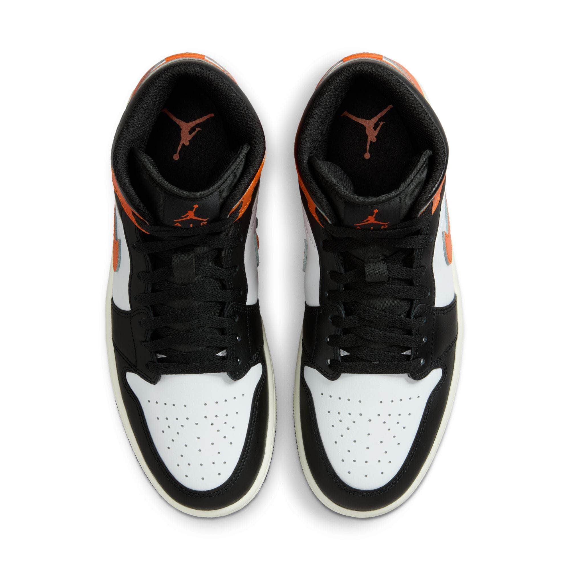 Air Jordan FOOTWEAR Air Jordan 1 Mid "Black Toe Starfish" - Men's