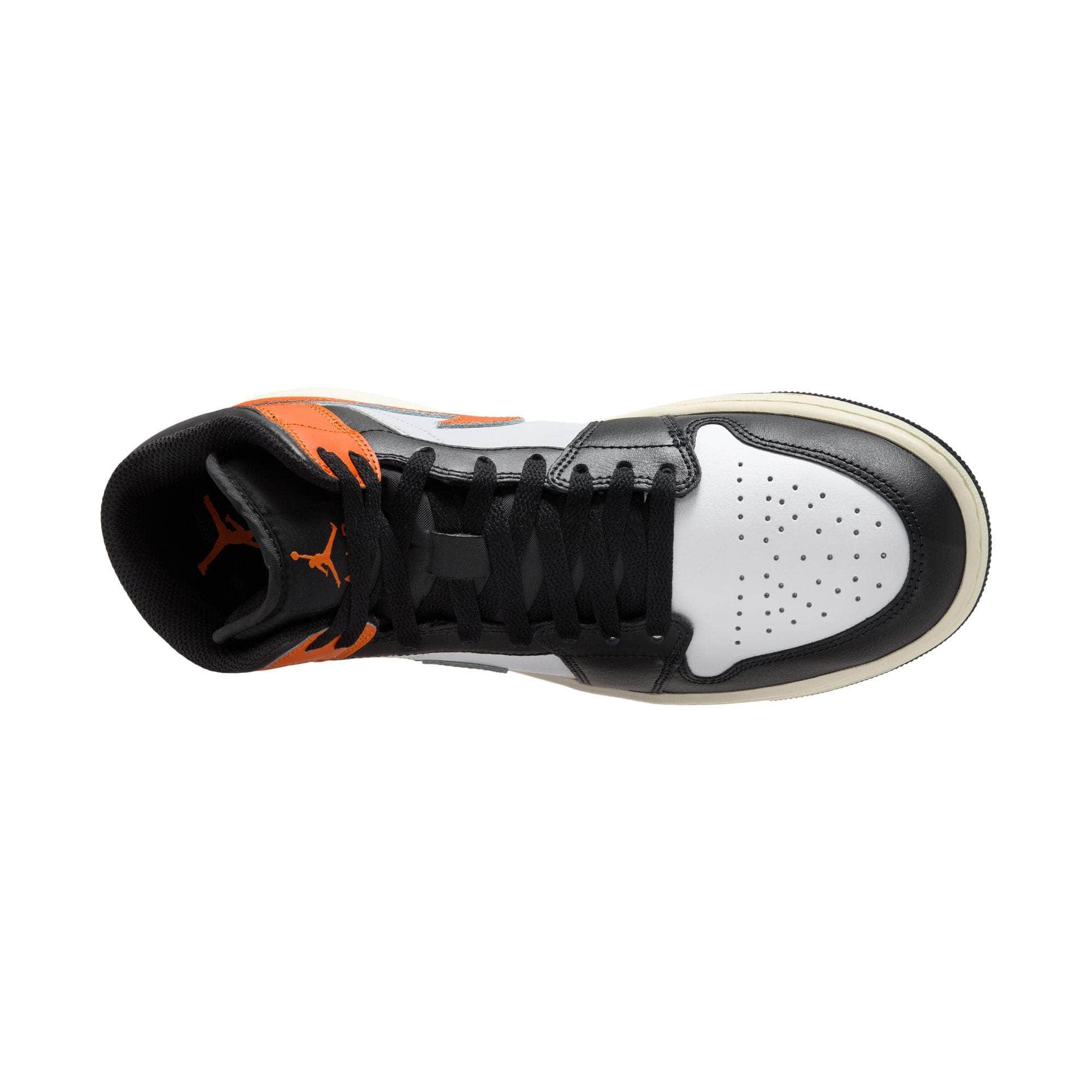 Air Jordan FOOTWEAR Air Jordan 1 Mid "Black Toe Starfish" - Men's