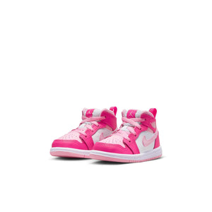 Air Jordan FOOTWEAR Air Jordan 1 Mid "Fierce Pink" - Toddler's TD