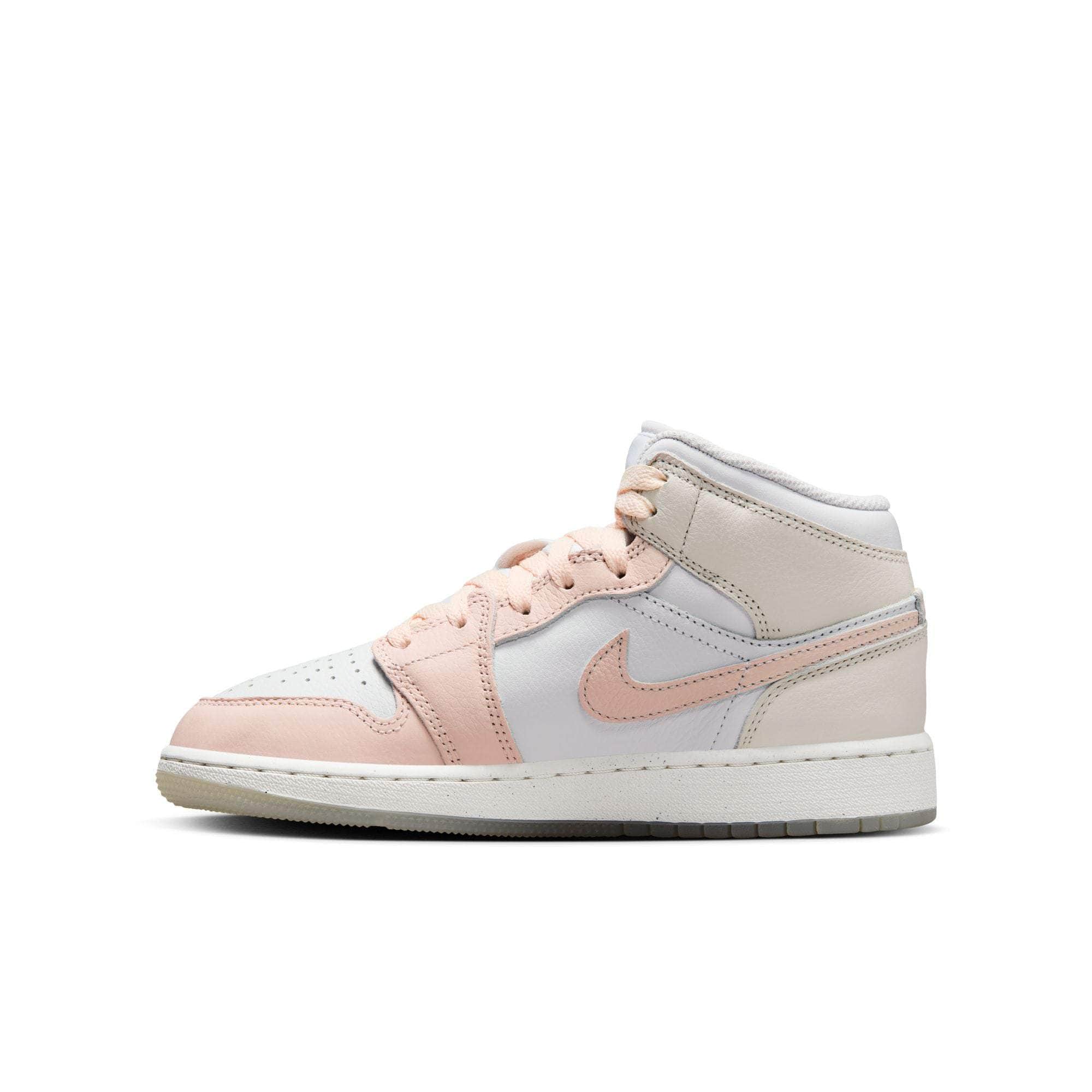 Air Jordan FOOTWEAR Air Jordan 1 Mid "Flamingo" - Kid's Grade School