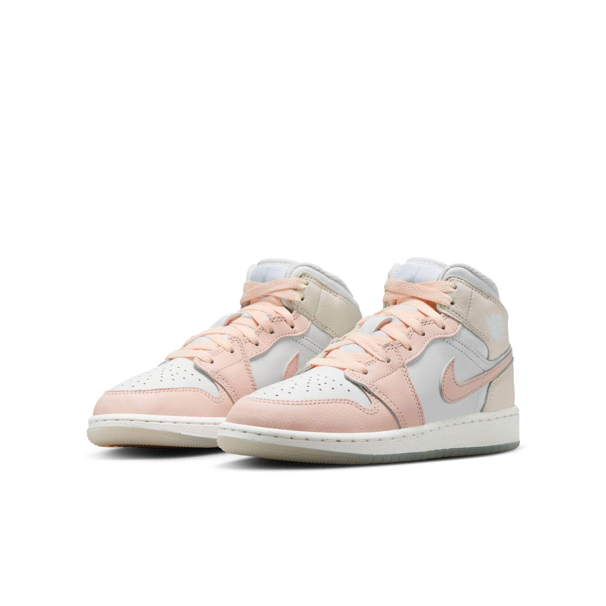 Air Jordan FOOTWEAR Air Jordan 1 Mid "Flamingo" - Kid's Grade School