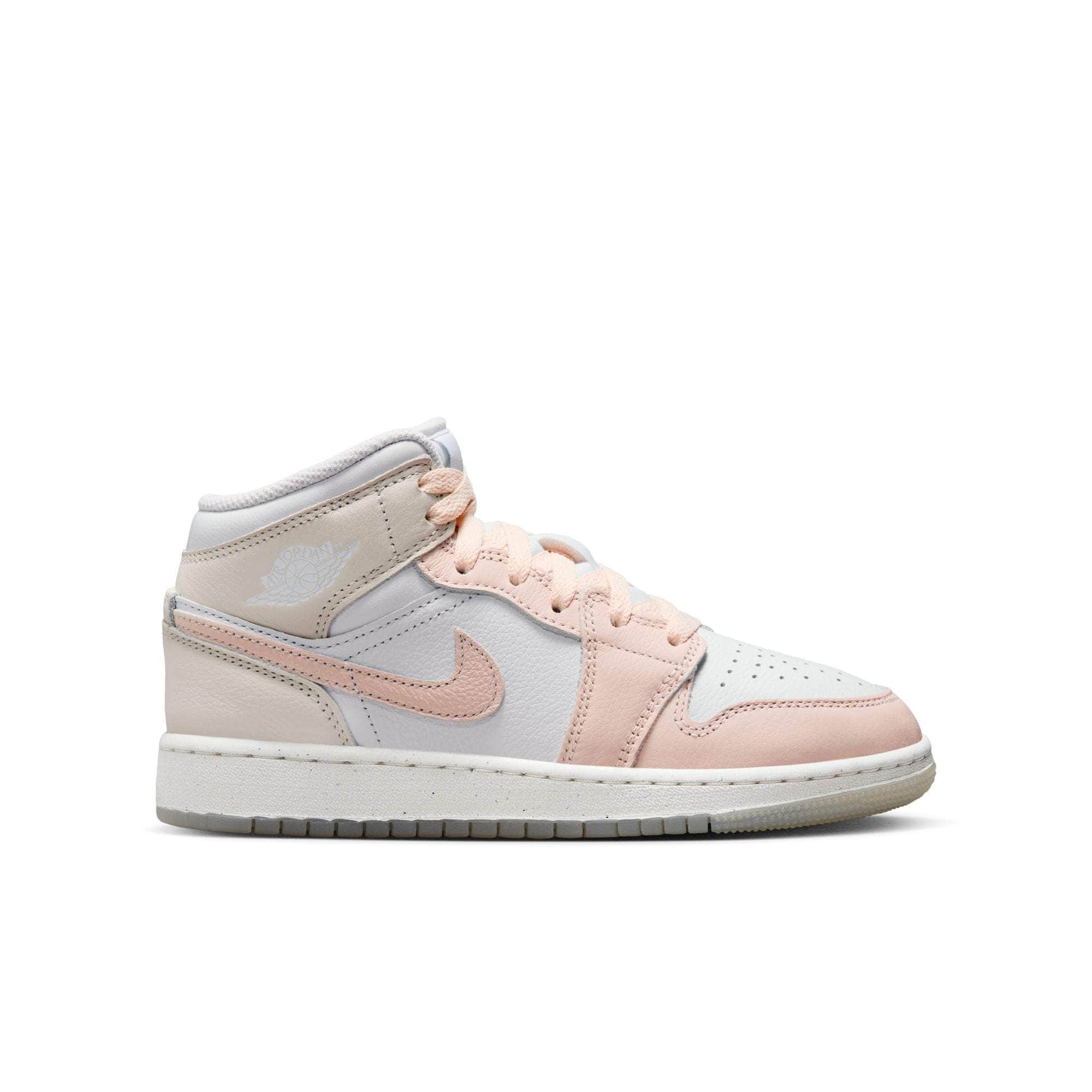 Air Jordan FOOTWEAR Air Jordan 1 Mid "Flamingo" - Kid's Grade School
