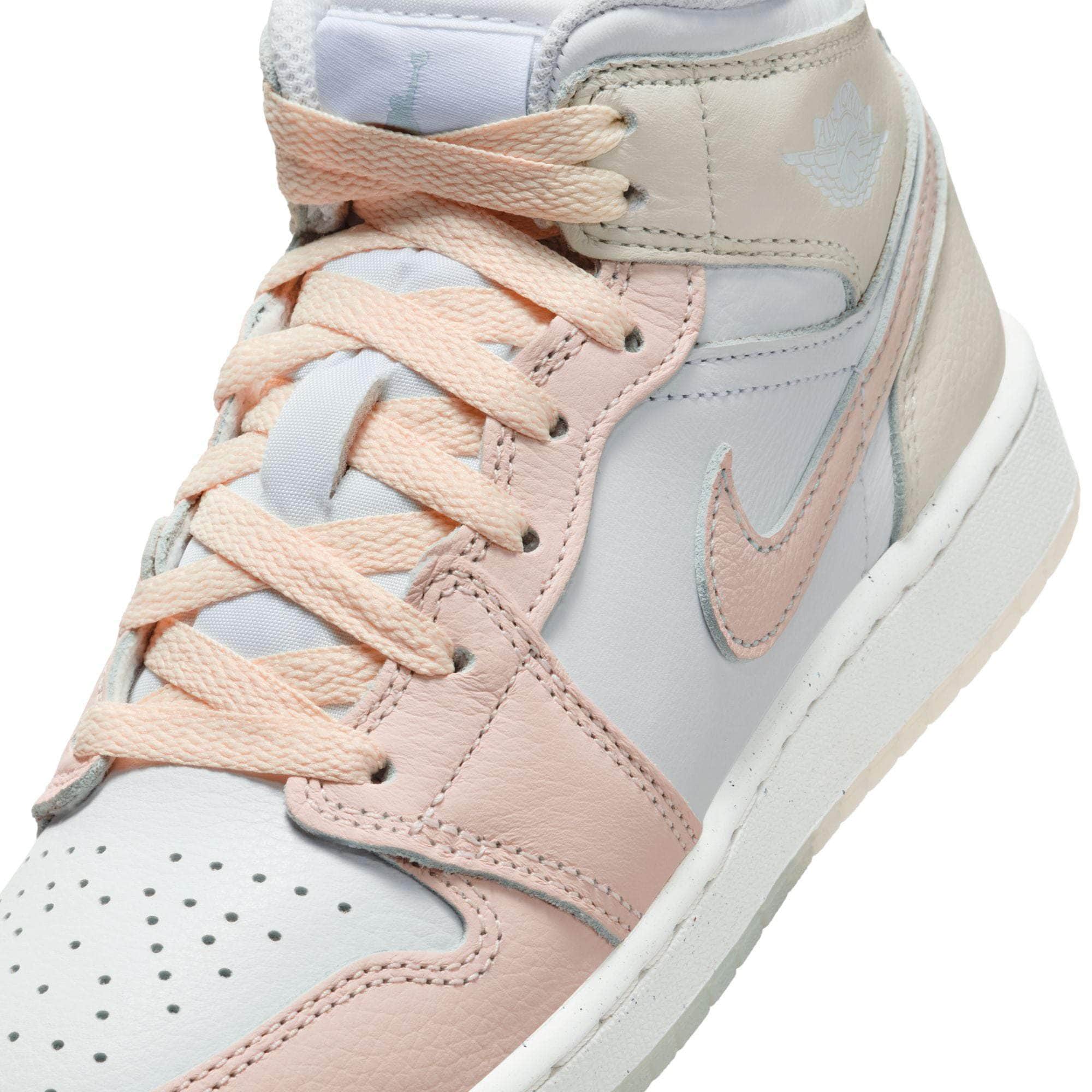 Air Jordan FOOTWEAR Air Jordan 1 Mid "Flamingo" - Kid's Grade School