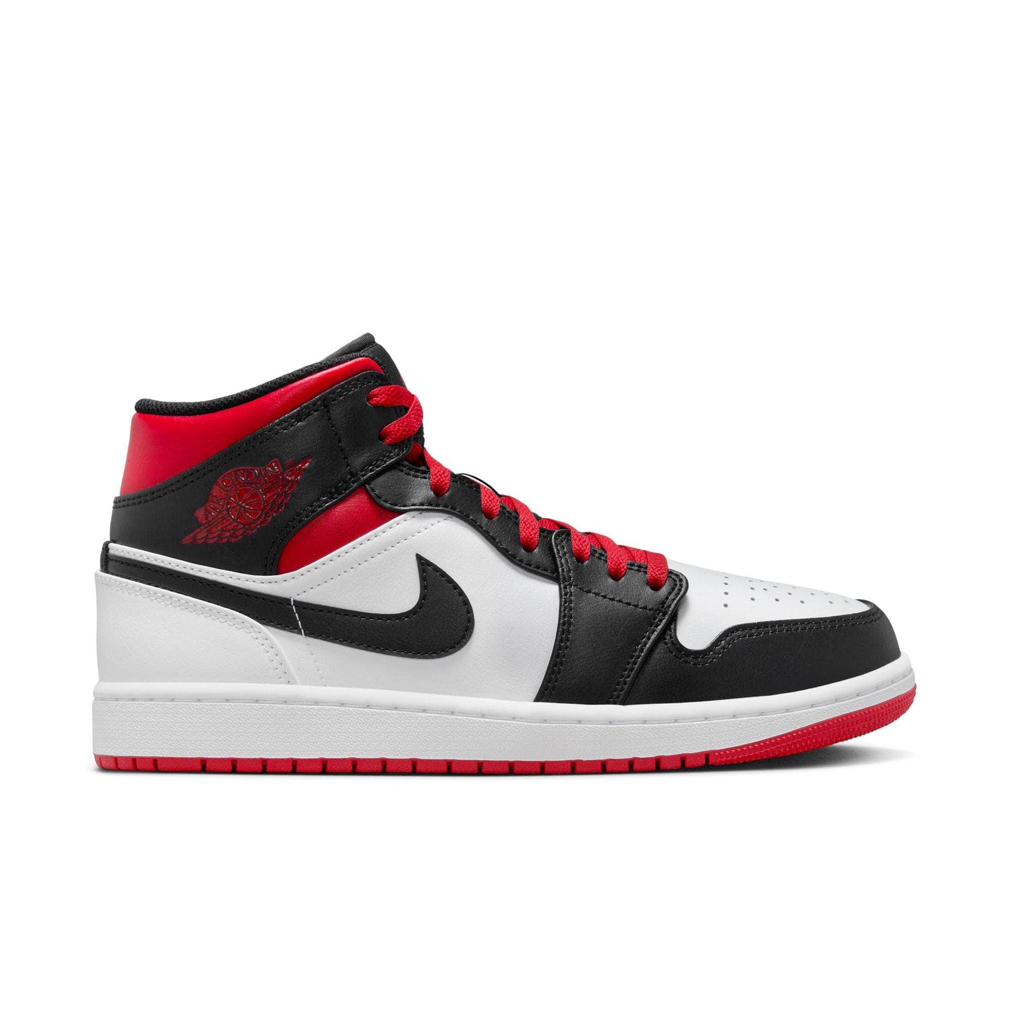 Air Jordan FOOTWEAR Air Jordan 1 Mid 'Gym Red Black Toe' - Men's