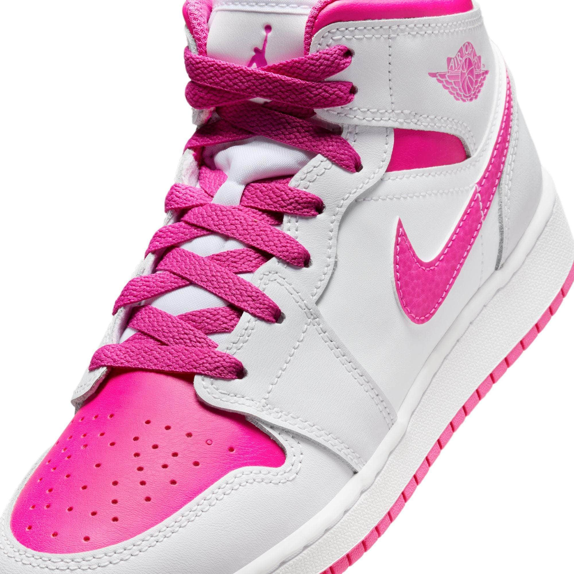 Air Jordan Footwear Air Jordan 1 Mid "Iris Whisper" - Girls Grade School