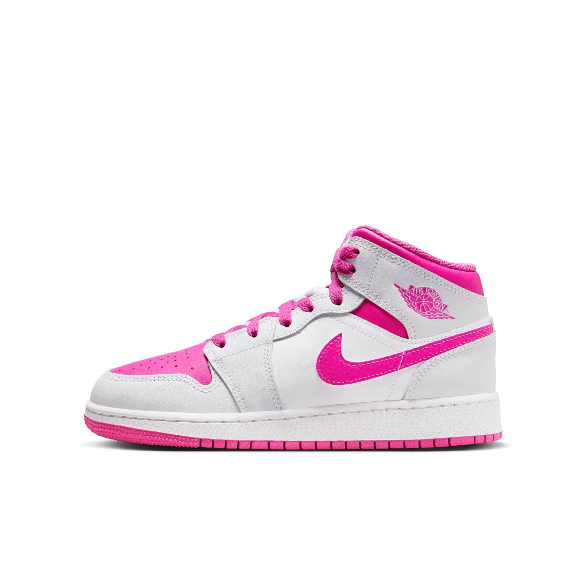 Air Jordan Footwear Air Jordan 1 Mid "Iris Whisper" - Girls Grade School