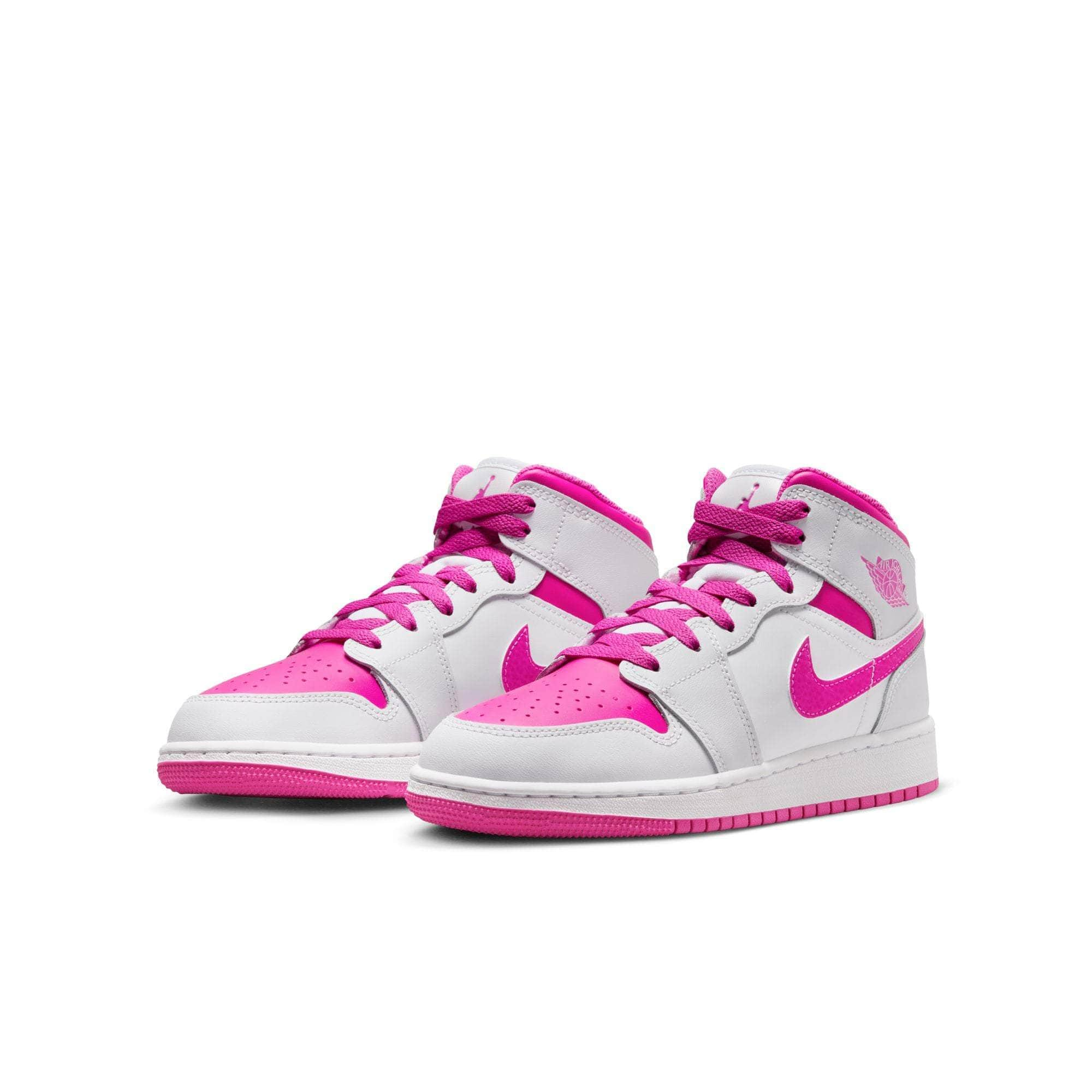 Air Jordan Footwear Air Jordan 1 Mid "Iris Whisper" - Girls Grade School