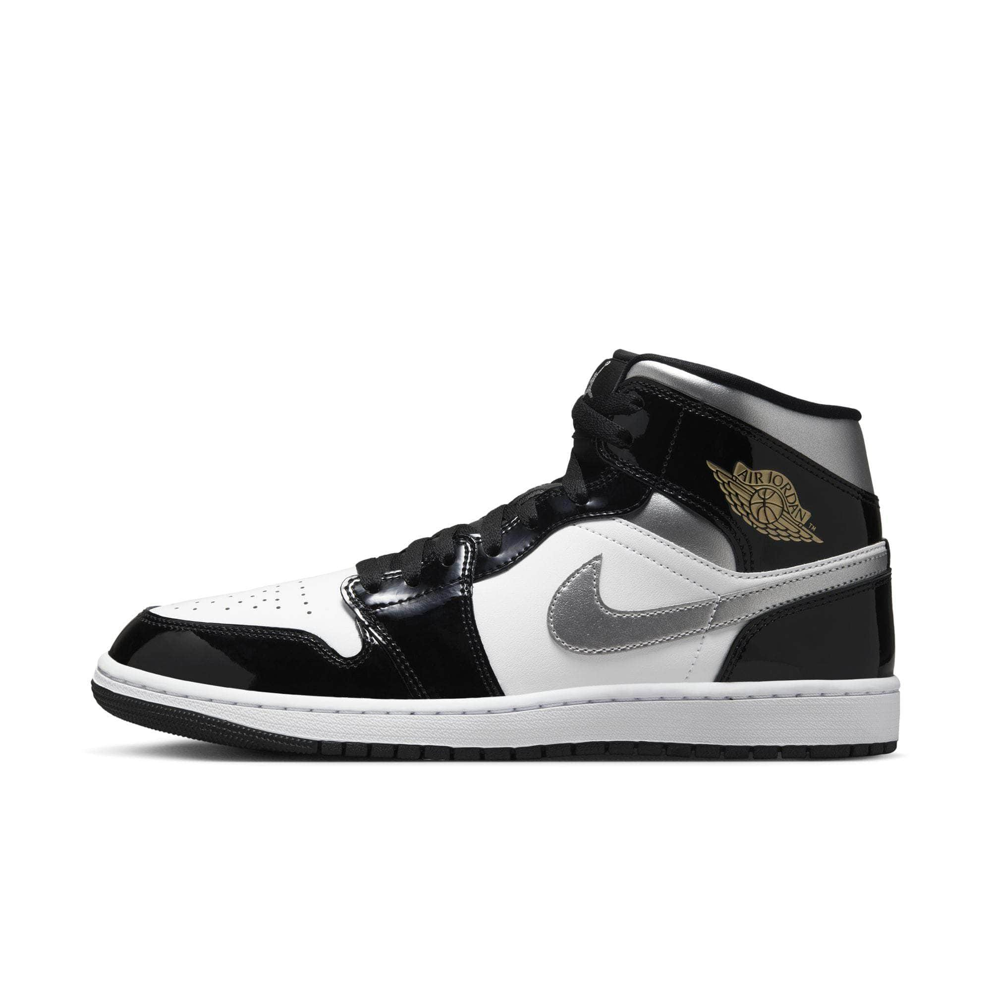 Air Jordan FOOTWEAR Air Jordan 1 Mid SE "Black Patent" - Men's