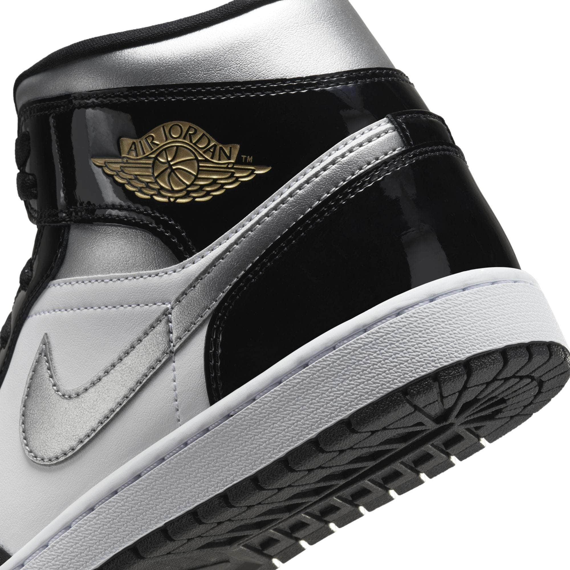 Air Jordan FOOTWEAR Air Jordan 1 Mid SE "Black Patent" - Men's