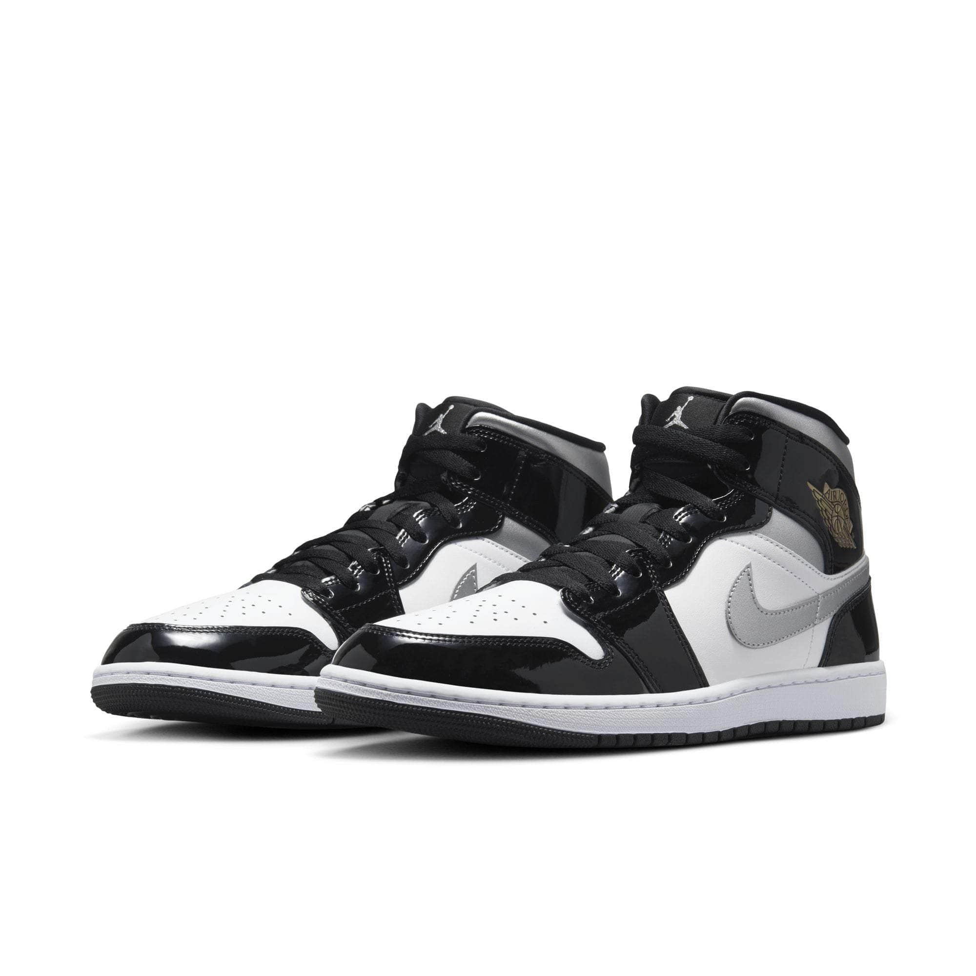 Air Jordan FOOTWEAR Air Jordan 1 Mid SE "Black Patent" - Men's