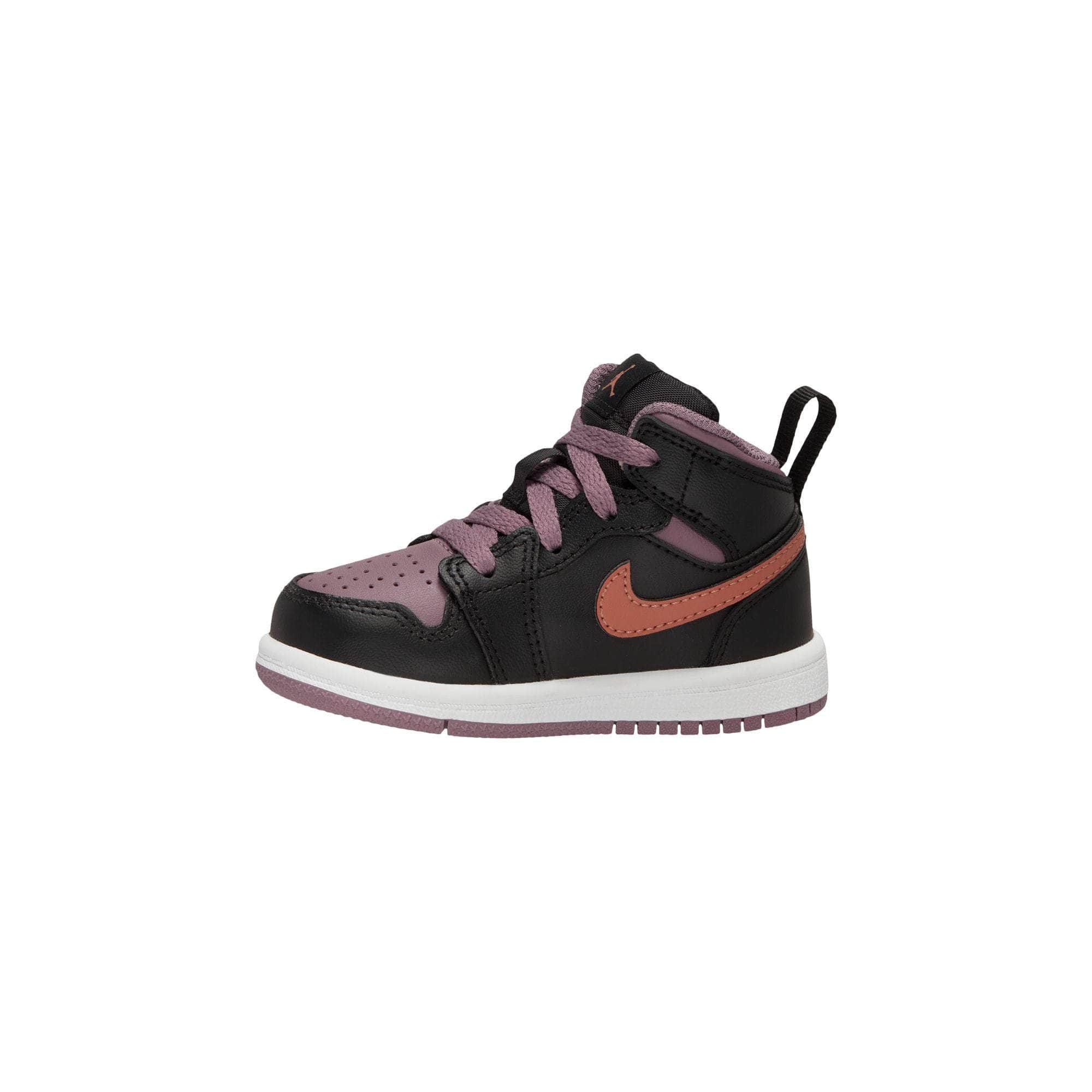 Air Jordan FOOTWEAR Air Jordan 1 Mid SE 'Black Sky J Mauve' - Toddler's