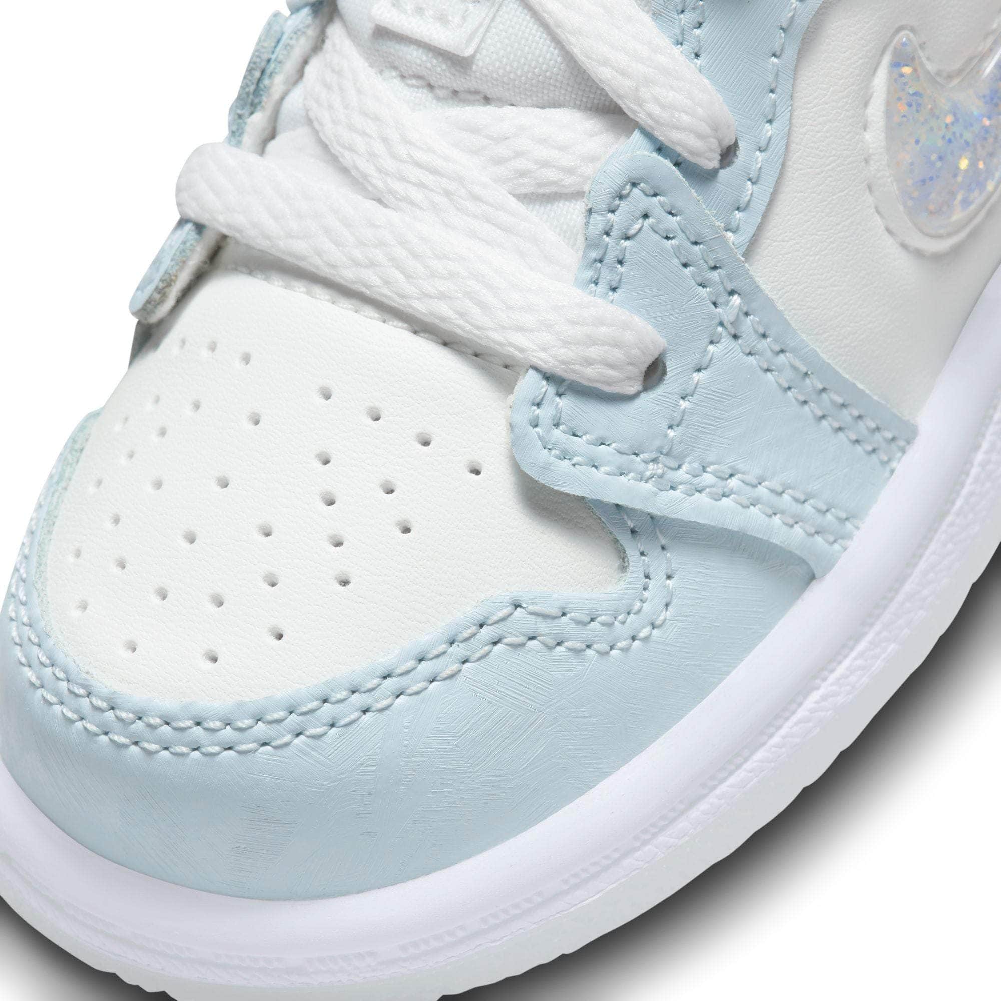 Air Jordan FOOTWEAR Air Jordan 1 Mid SE "Glitter Swoosh" - Toddler's