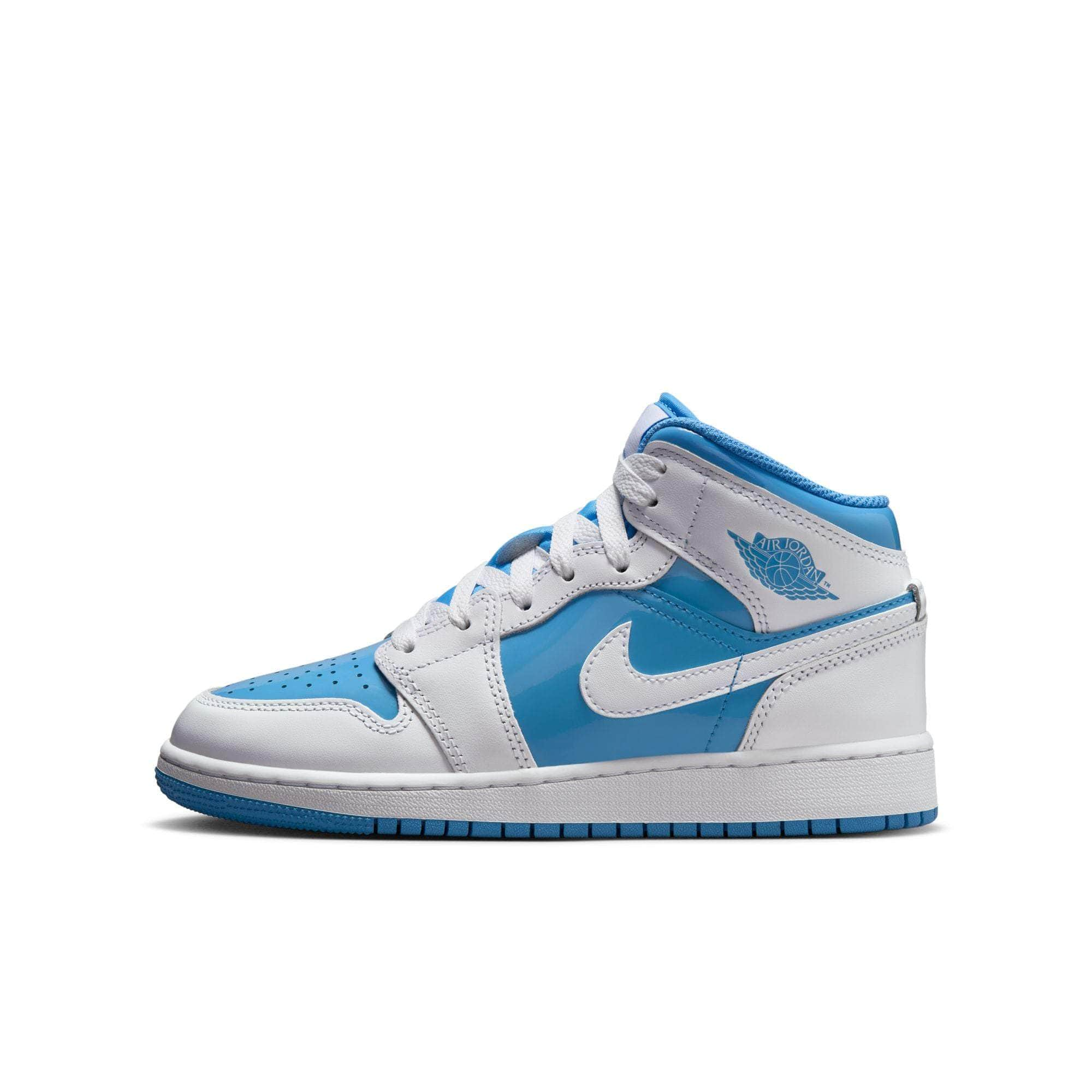 Air Jordan FOOTWEAR Air Jordan 1 Mid SE "Legend Blue" - Boy's Grade School