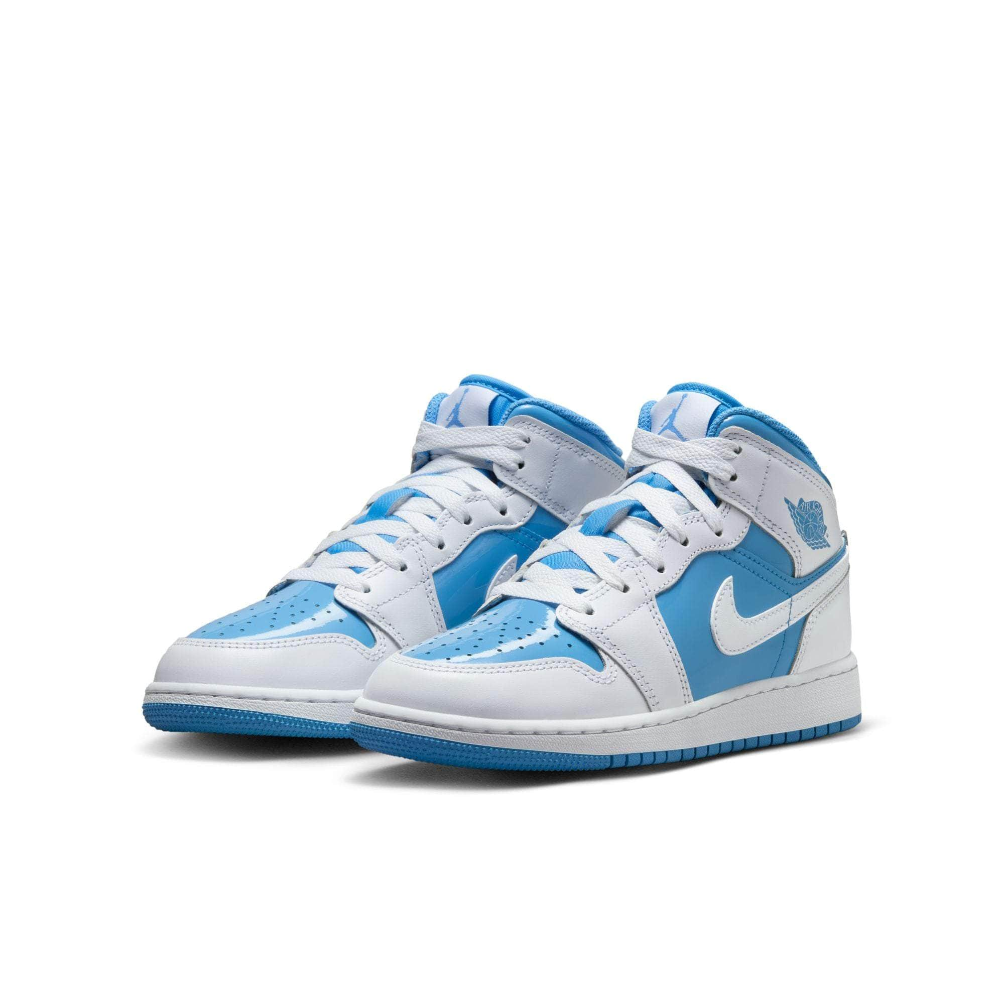 Air Jordan FOOTWEAR Air Jordan 1 Mid SE "Legend Blue" - Boy's Grade School