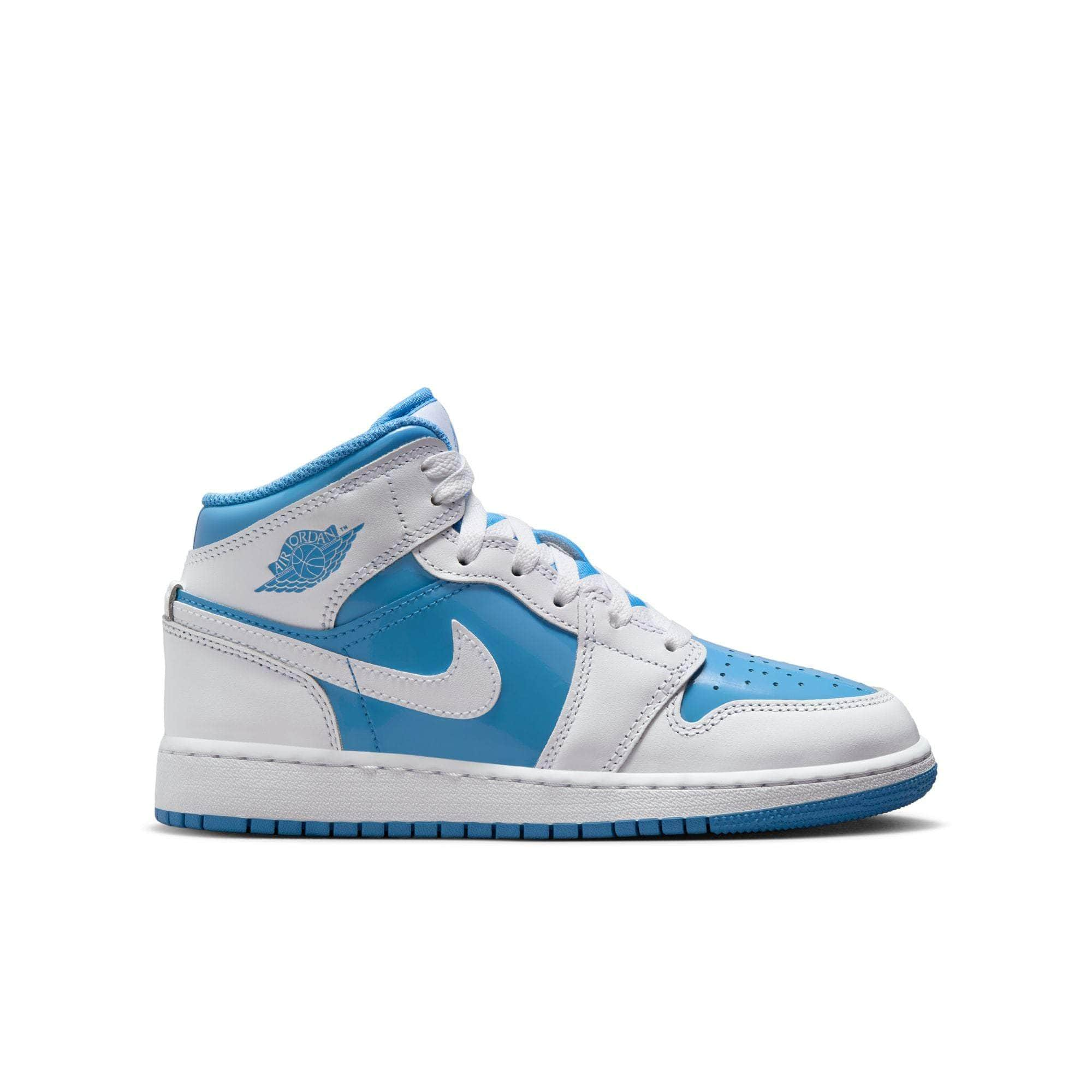 Air Jordan FOOTWEAR Air Jordan 1 Mid SE "Legend Blue" - Boy's Grade School