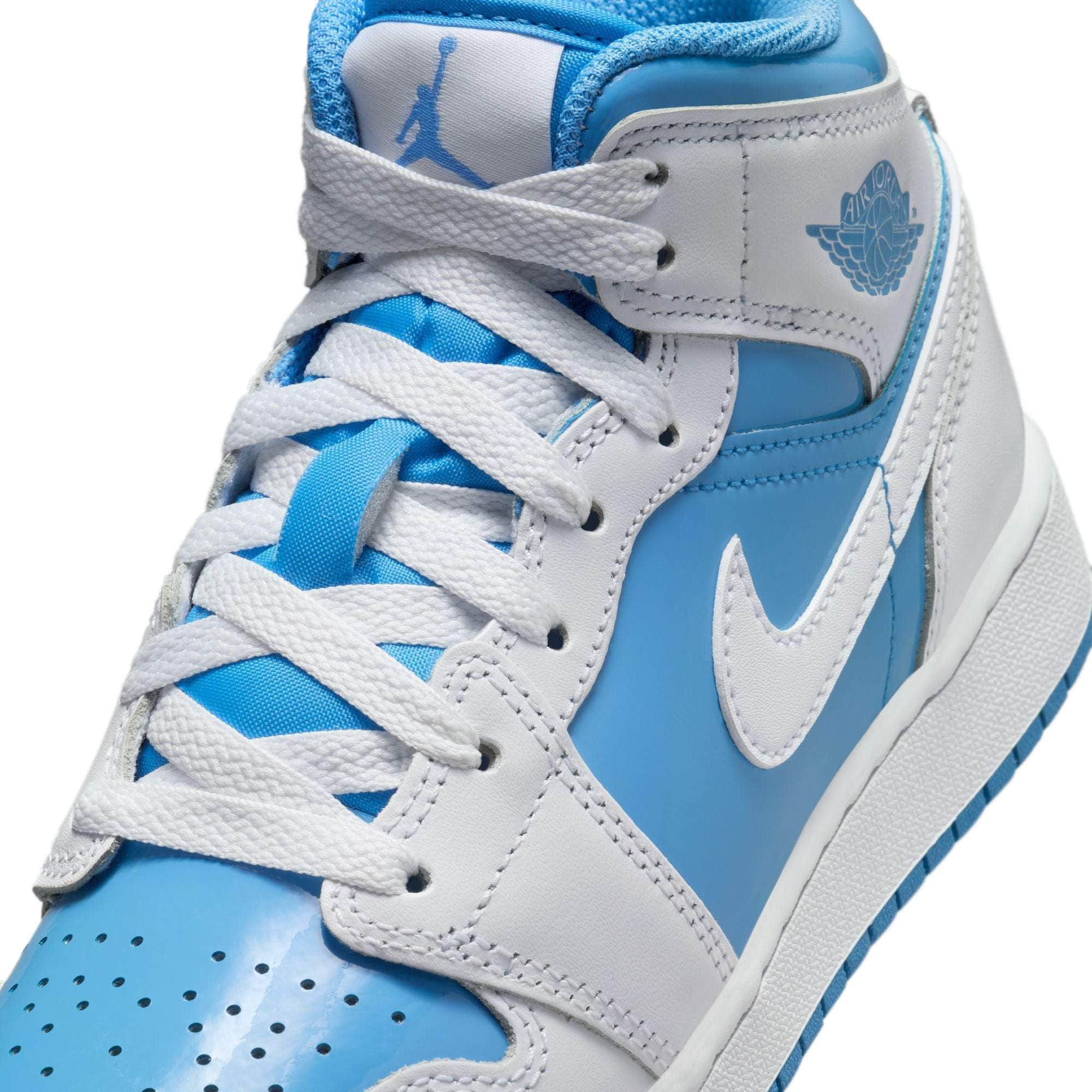 Air Jordan FOOTWEAR Air Jordan 1 Mid SE "Legend Blue" - Boy's Grade School