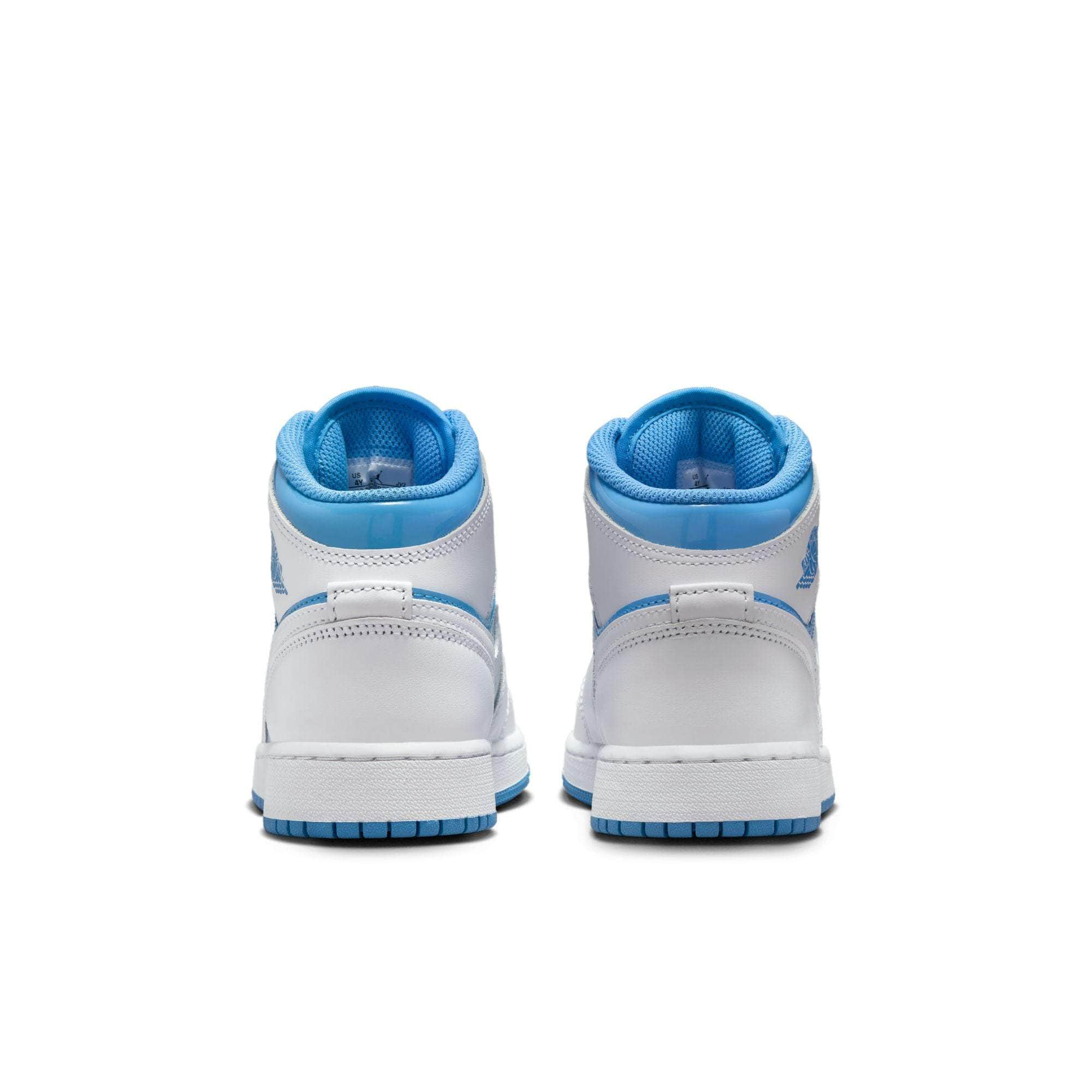 Air Jordan FOOTWEAR Air Jordan 1 Mid SE "Legend Blue" - Boy's Grade School