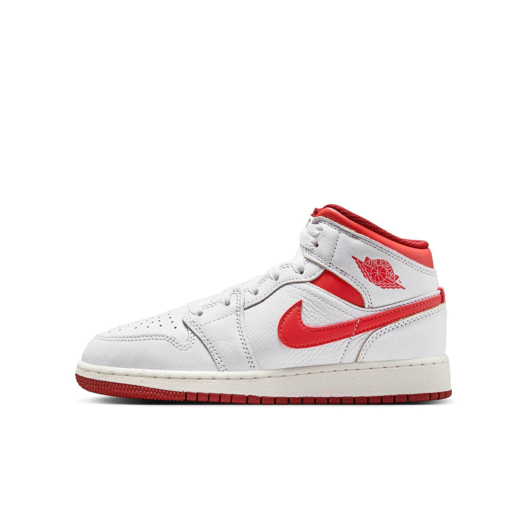 Air Jordan FOOTWEAR Air Jordan 1 Mid SE “Lobster Dune Red” - Boy's GS