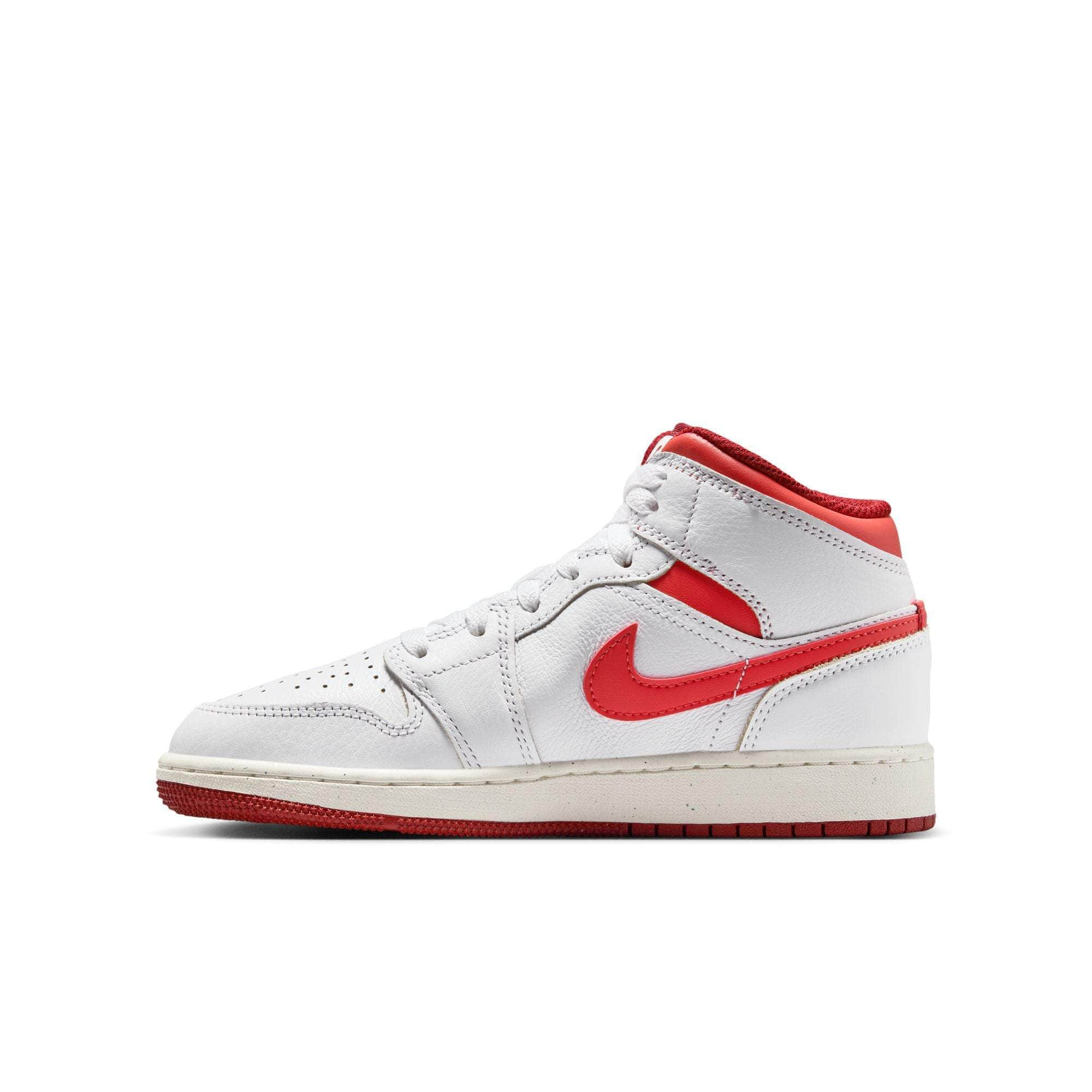 Air Jordan FOOTWEAR Air Jordan 1 Mid SE “Lobster Dune Red” - Boy's GS