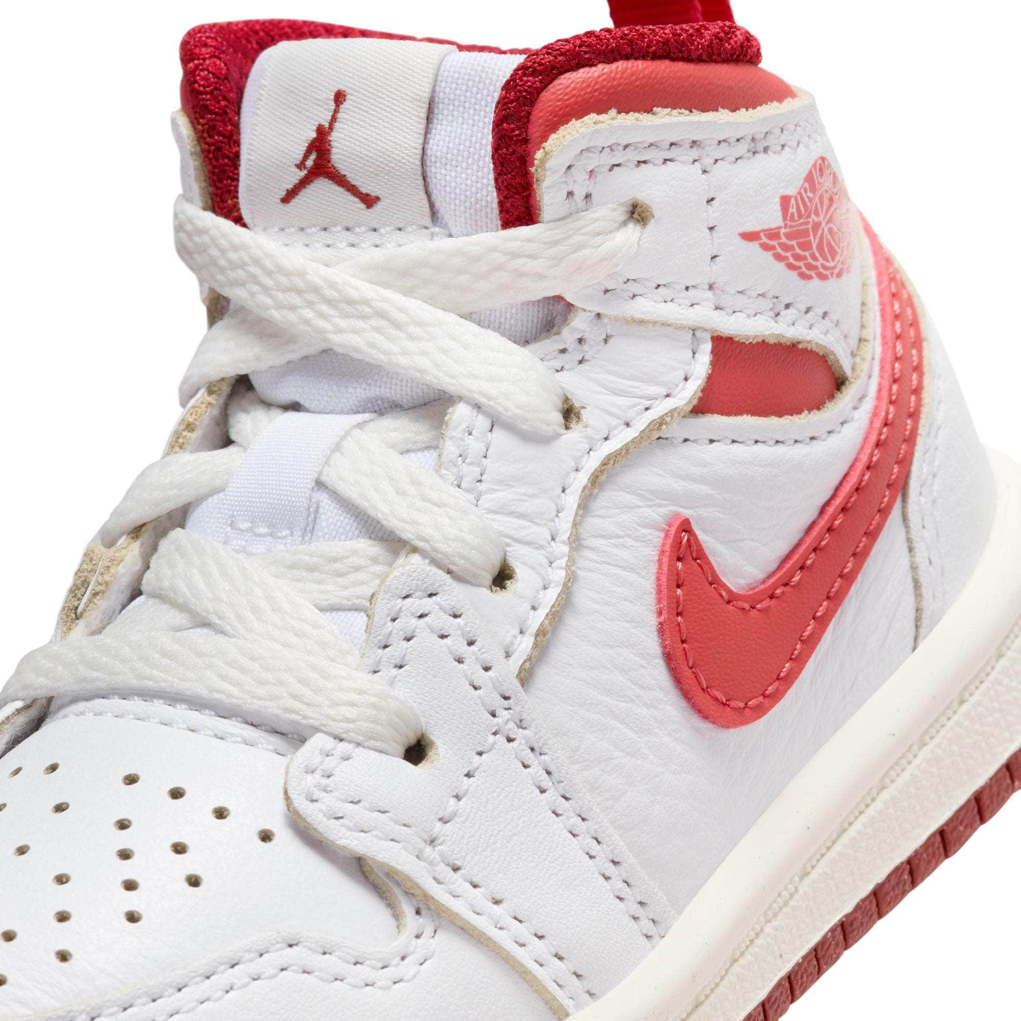 Air Jordan FOOTWEAR Air Jordan "1 Mid SE "Lobster Dune Red" - Toddler's TD