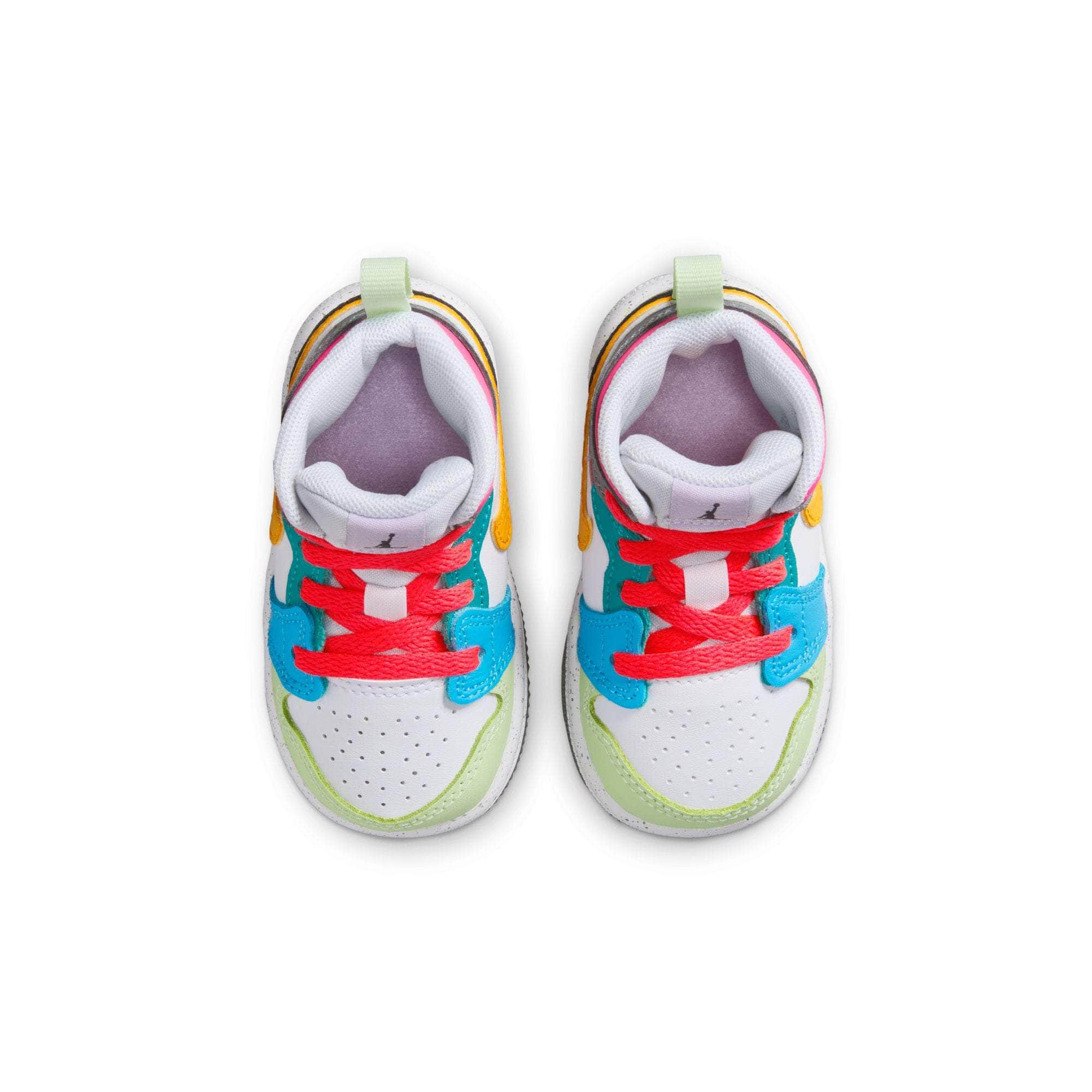 Air Jordan Footwear Air Jordan 1 Mid SE"Multi Color" - Toddler's TD