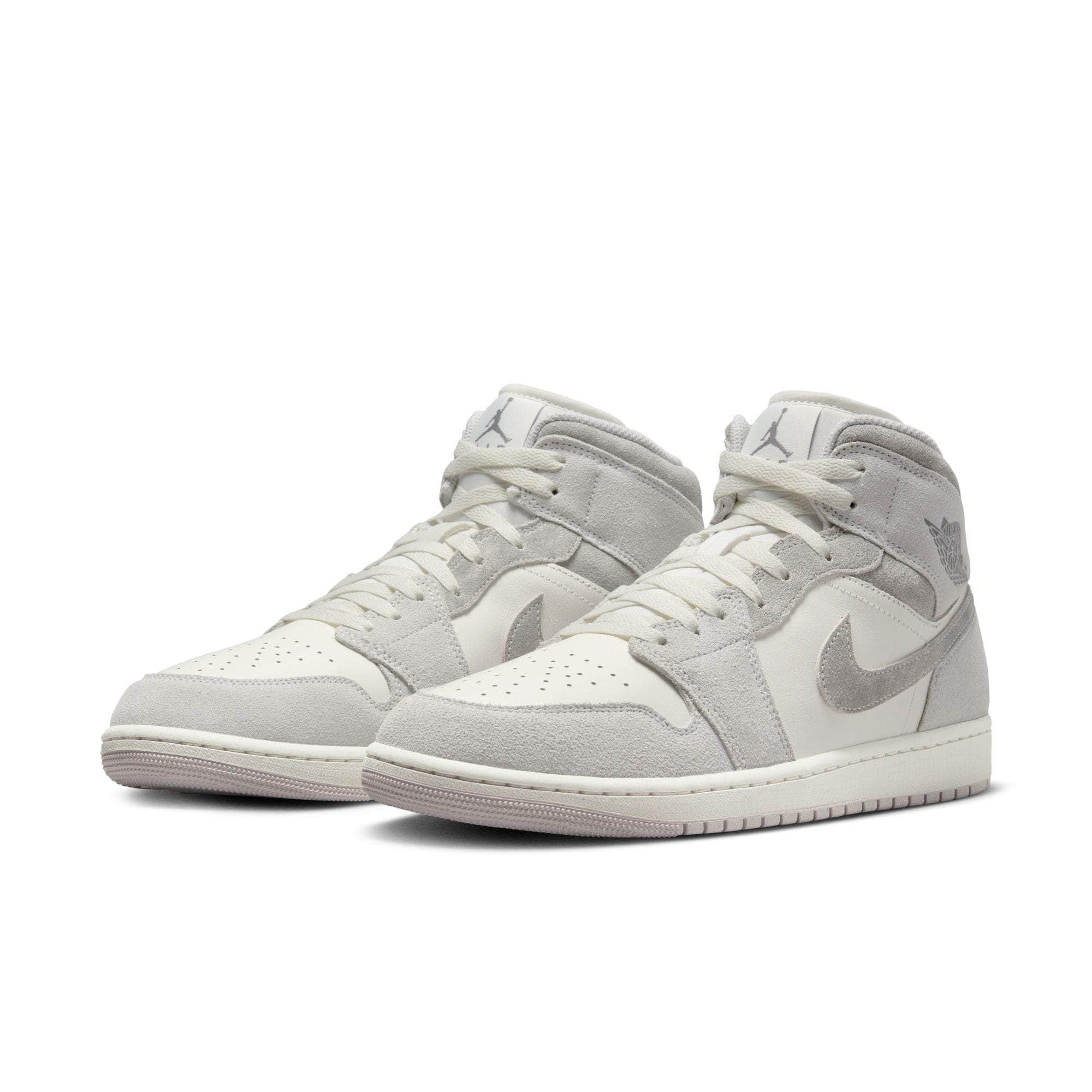 Air Jordan FOOTWEAR Air Jordan 1 Mid SE "Neutral Grey Sail" - Men's