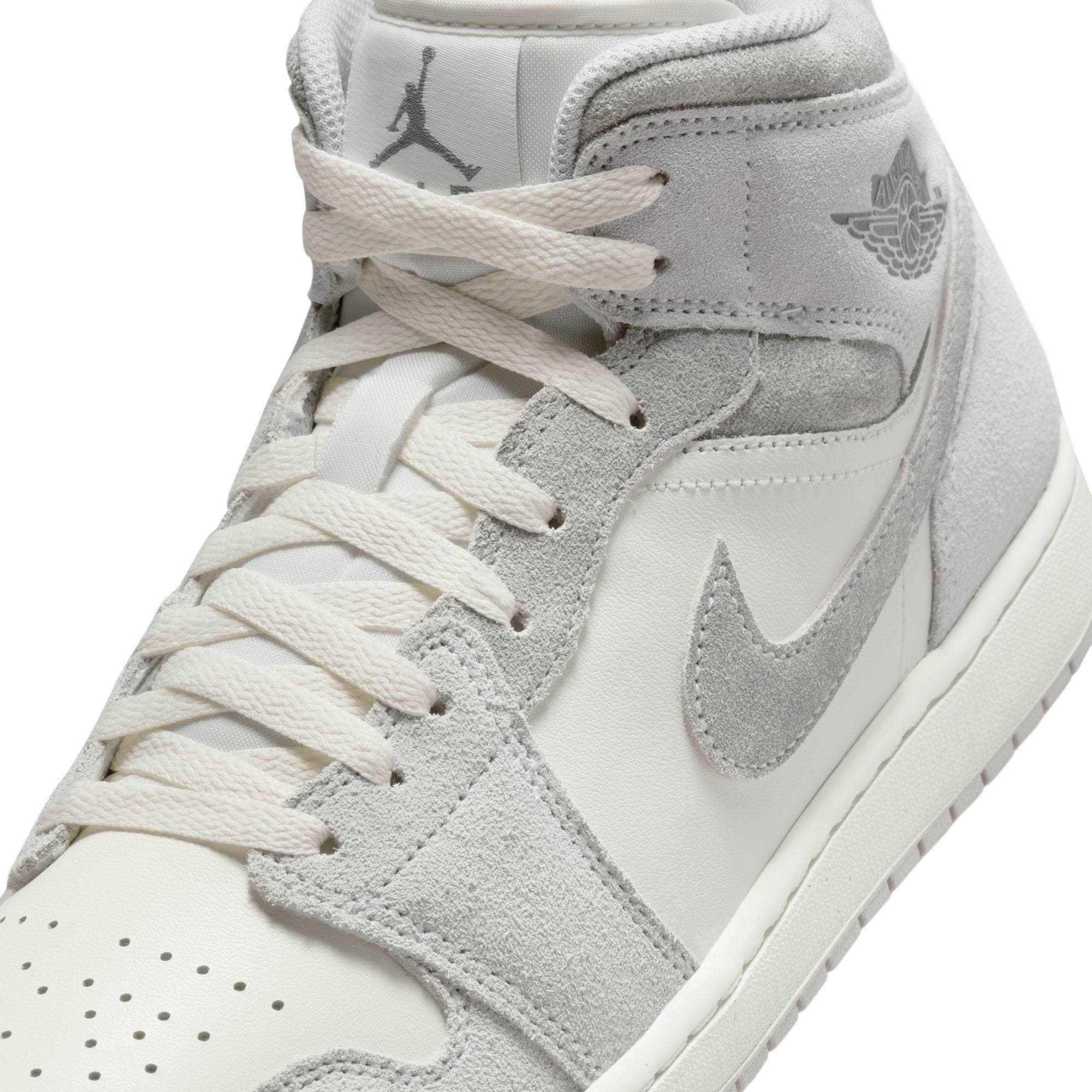 Air Jordan FOOTWEAR Air Jordan 1 Mid SE "Neutral Grey Sail" - Men's