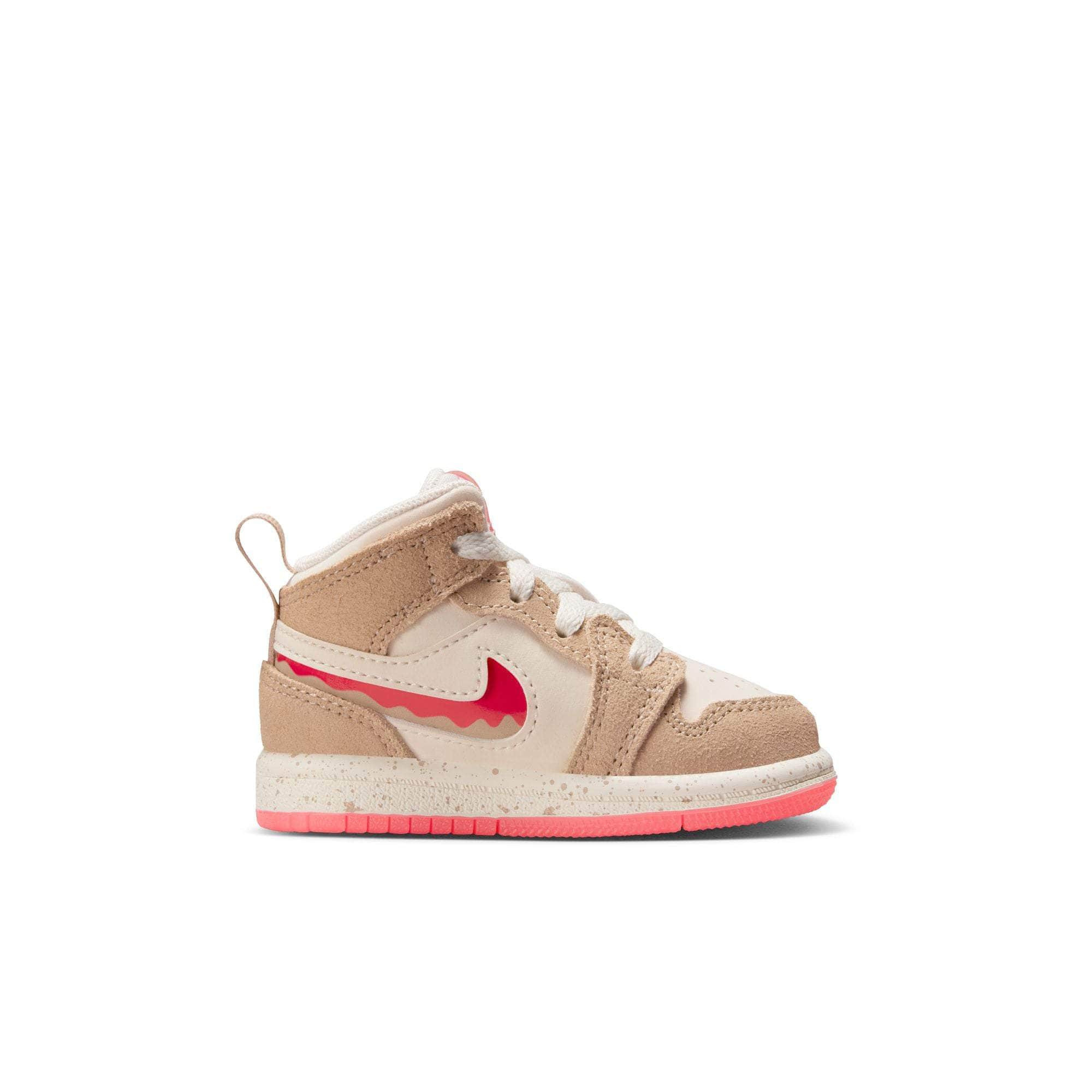Air Jordan FOOTWEAR Air Jordan 1 Mid SE "Peanut Butter & Jelly" - Toddler