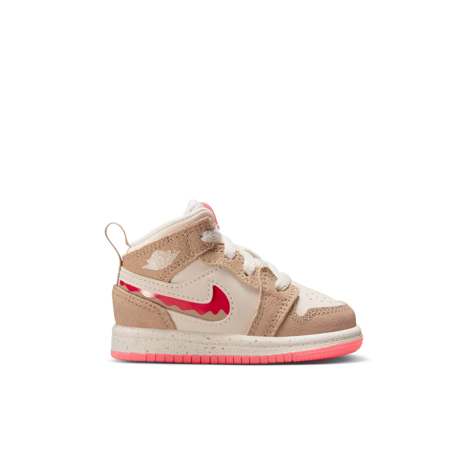 Air Jordan FOOTWEAR Air Jordan 1 Mid SE "Peanut Butter & Jelly" - Toddler